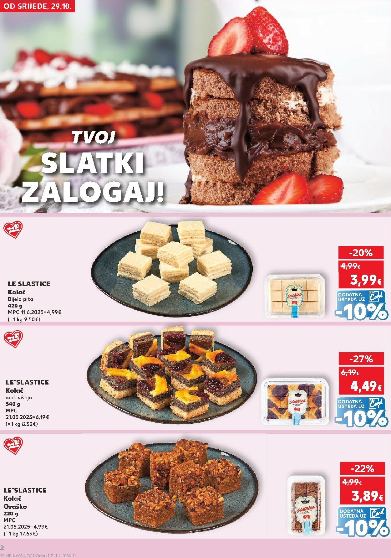 kaufland - Prelistajte katalog Kaufland - Želiš još bogatiju ponudu, vrijedi od 29.10. do 04.11. - page: 2