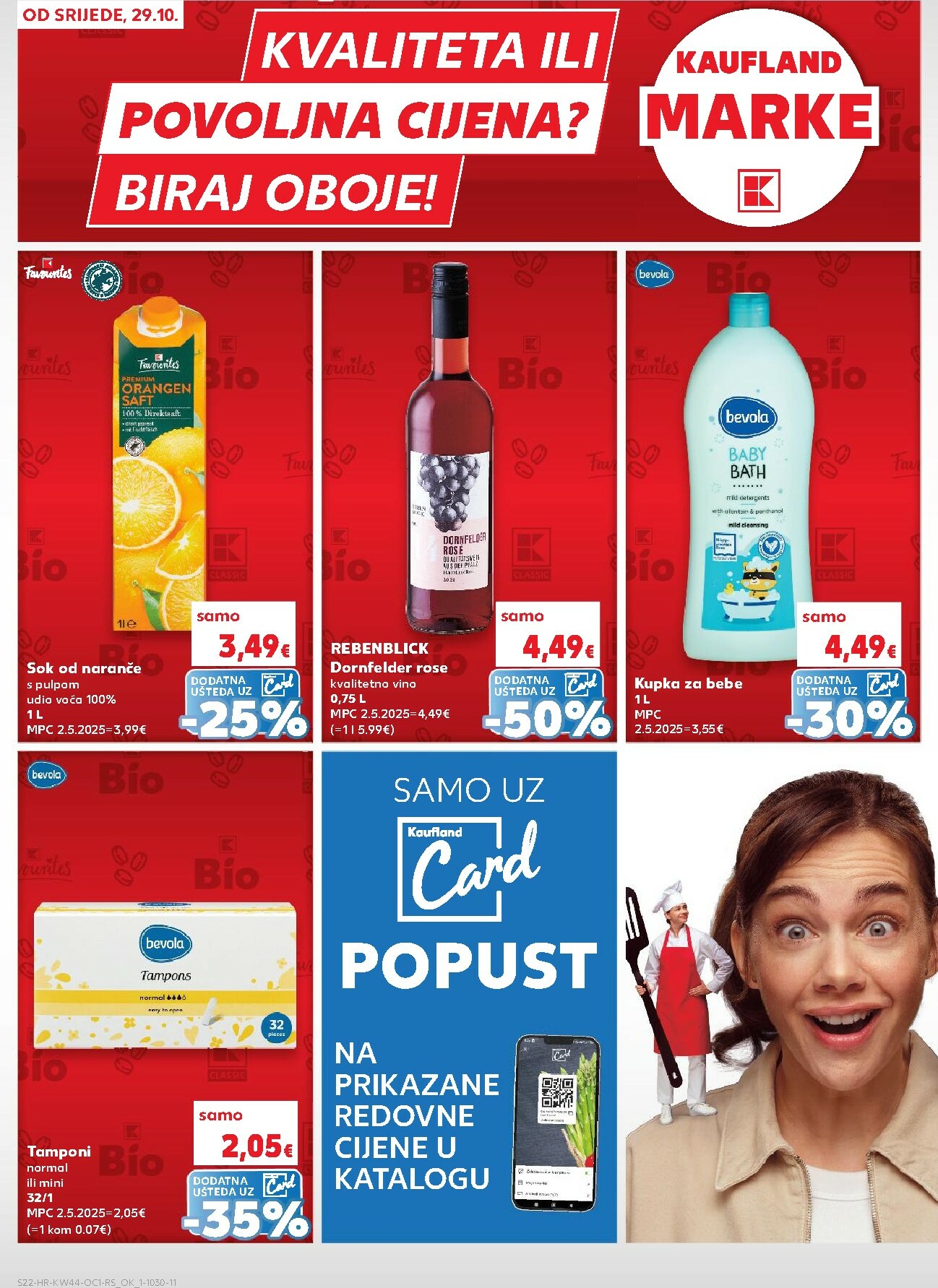kaufland - Prelistajte katalog Kaufland - Želiš još bogatiju ponudu, vrijedi od 29.10. do 04.11. - page: 22