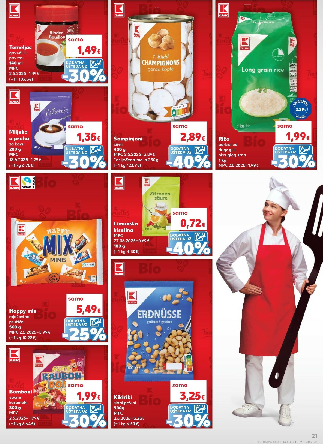kaufland - Prelistajte katalog Kaufland - Želiš još bogatiju ponudu, vrijedi od 29.10. do 04.11. - page: 21