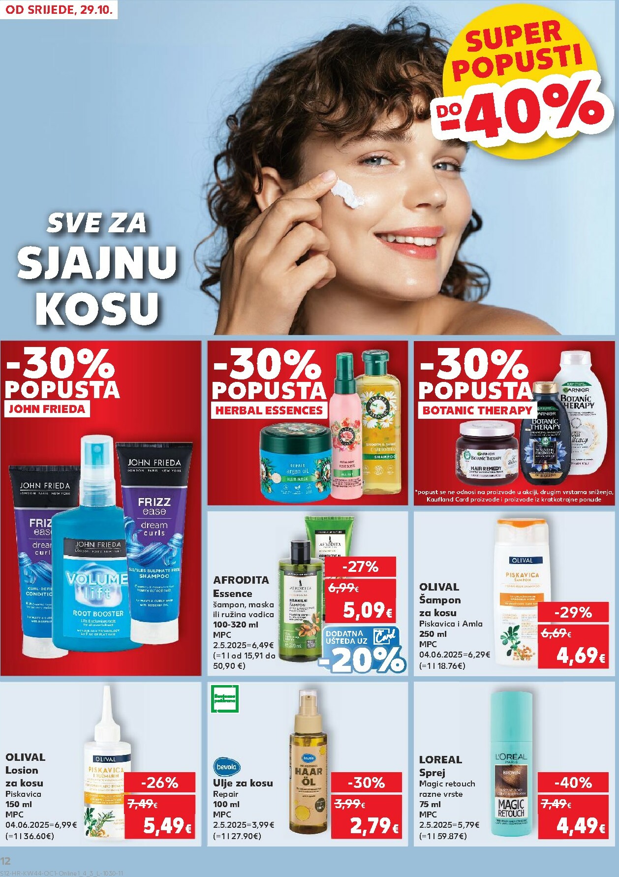 kaufland - Prelistajte katalog Kaufland - Želiš još bogatiju ponudu, vrijedi od 29.10. do 04.11. - page: 12