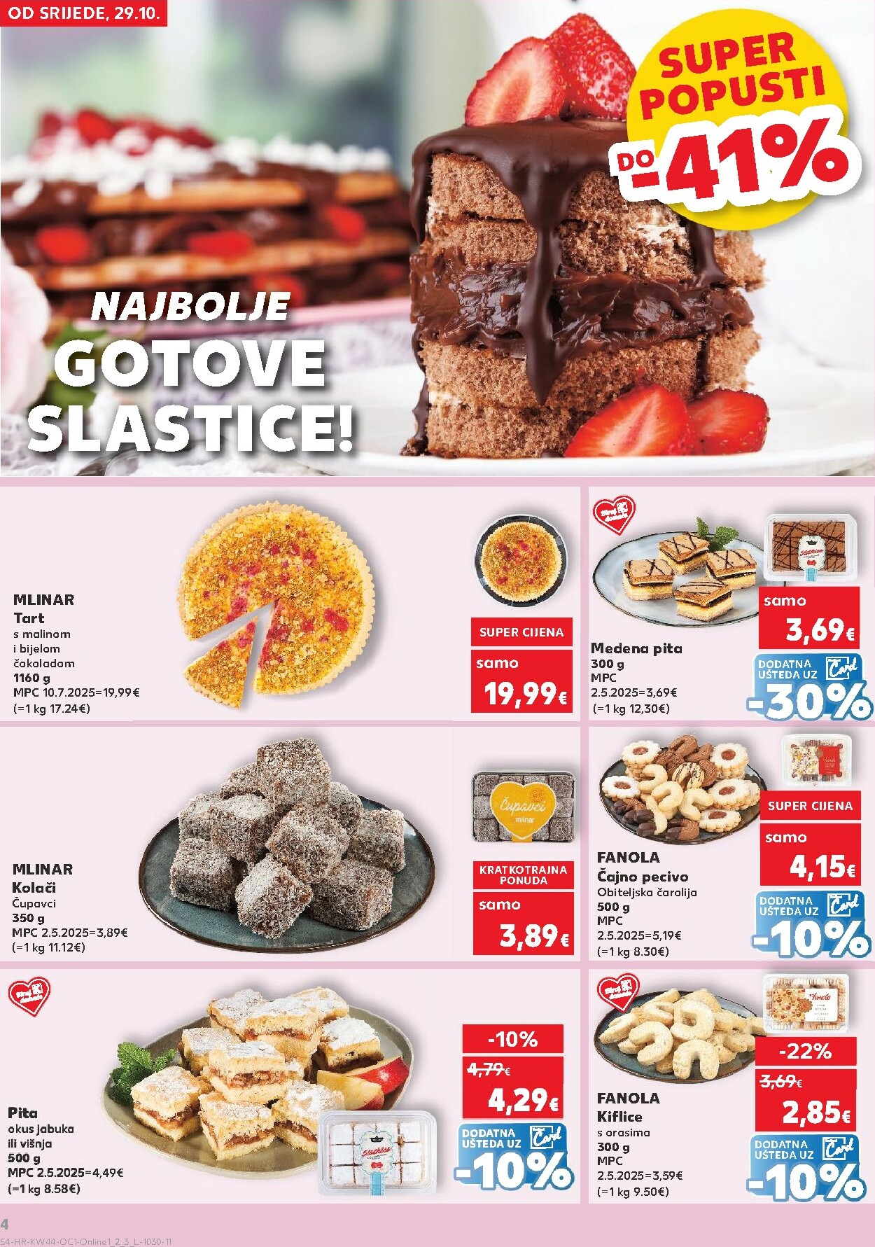 kaufland - Prelistajte katalog Kaufland - Želiš još bogatiju ponudu, vrijedi od 29.10. do 04.11. - page: 4