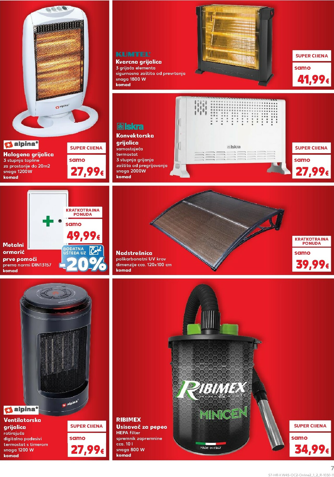 kaufland - Prelistajte katalog Kaufland - Mega Prilika, vrijedi od 05.11. do 11.11. - page: 7