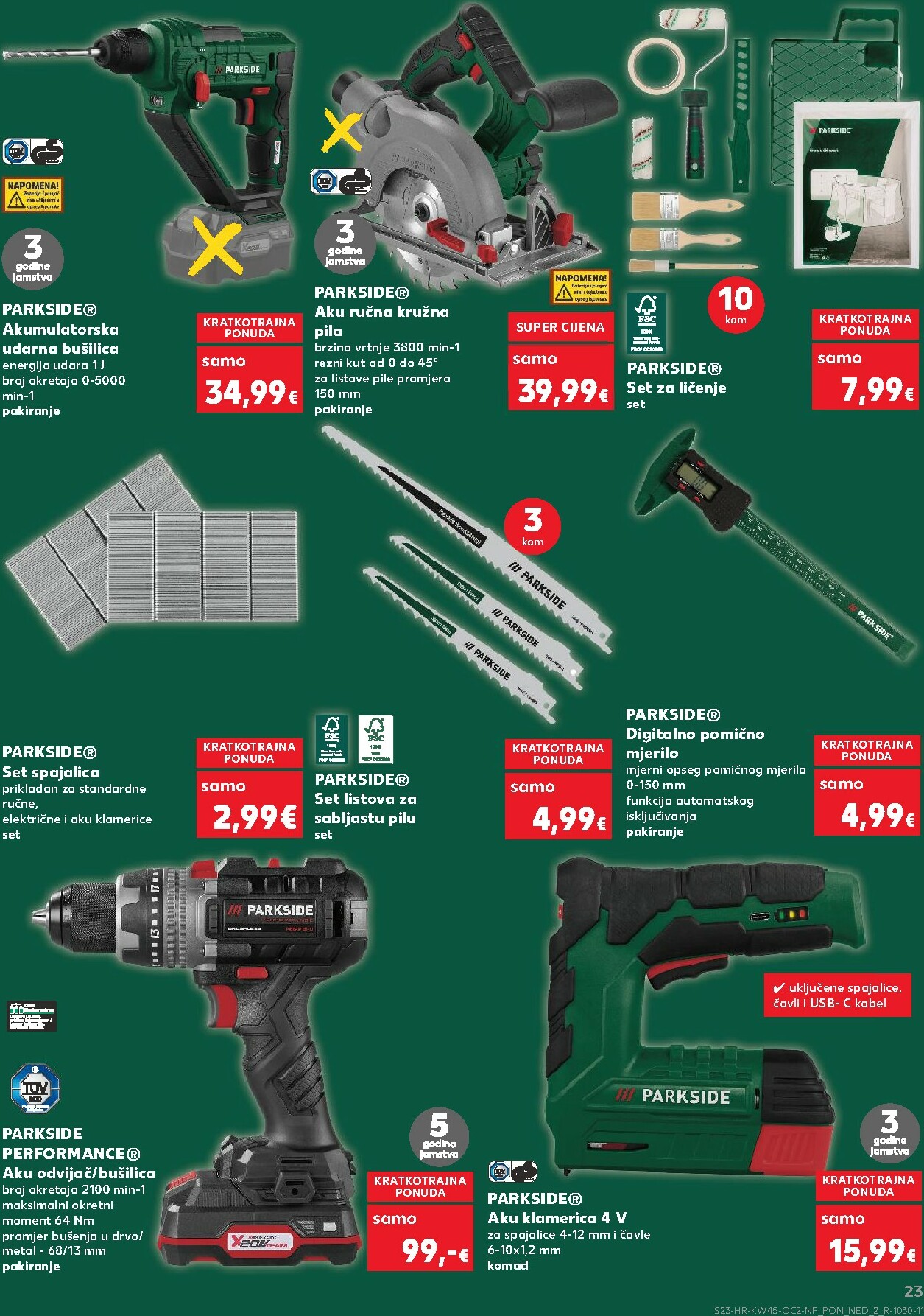 kaufland - Prelistajte katalog Kaufland - Mega Prilika, vrijedi od 05.11. do 11.11. - page: 23