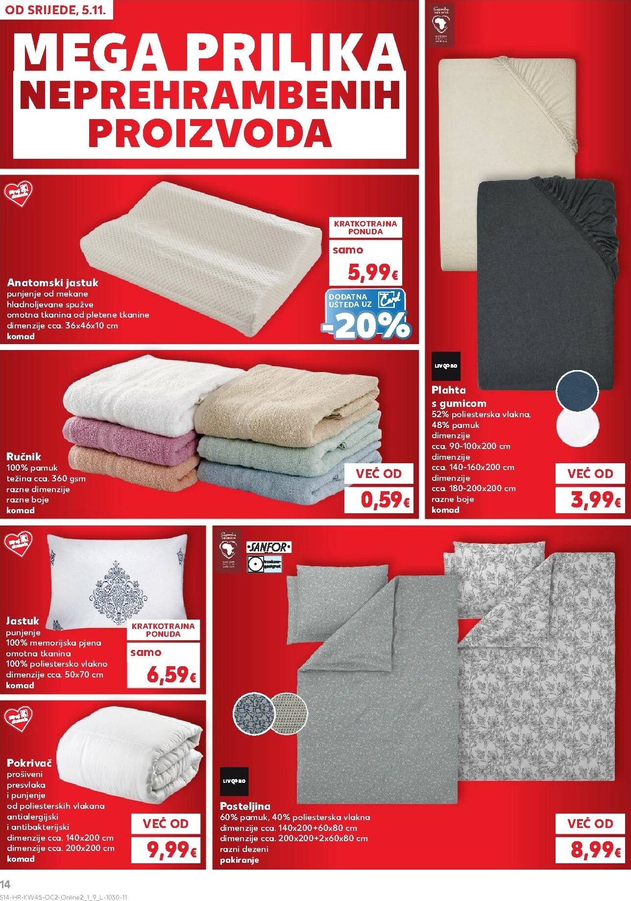 kaufland - Prelistajte katalog Kaufland - Mega Prilika, vrijedi od 05.11. do 11.11. - page: 14