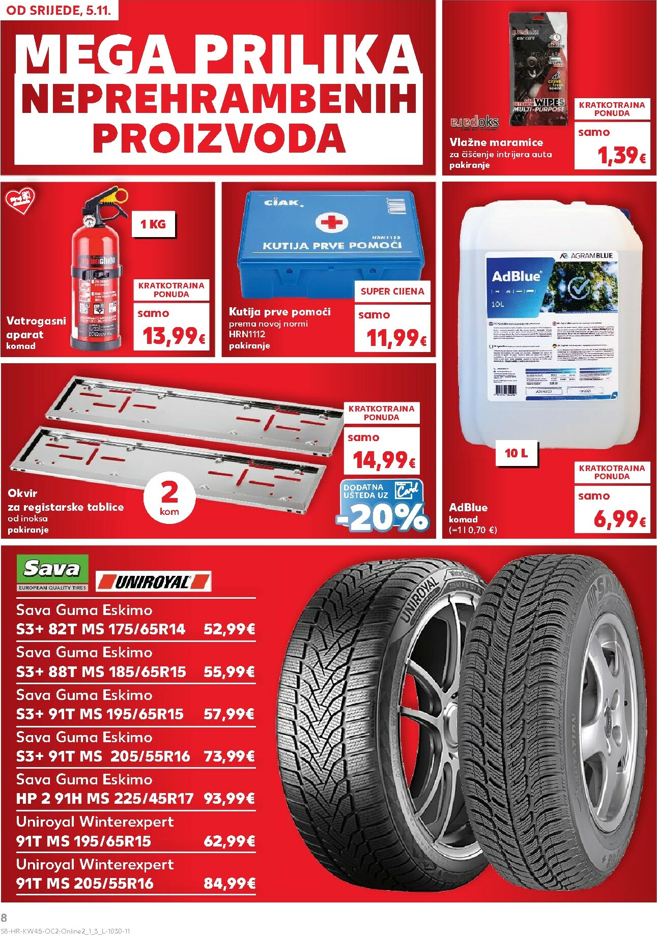 kaufland - Prelistajte katalog Kaufland - Mega Prilika, vrijedi od 05.11. do 11.11. - page: 8