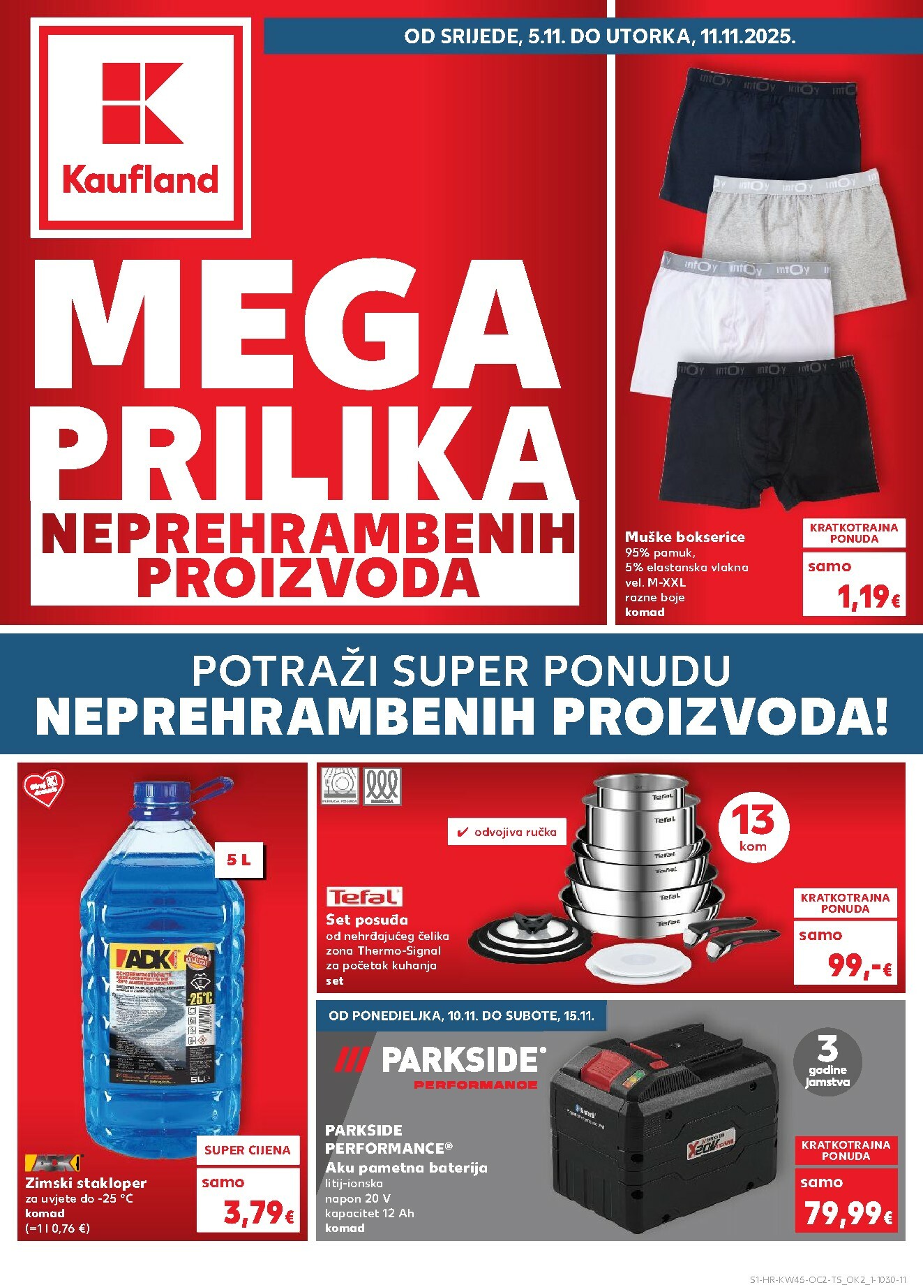 kaufland - Prelistajte katalog Kaufland - Mega Prilika, vrijedi od 05.11. do 11.11.