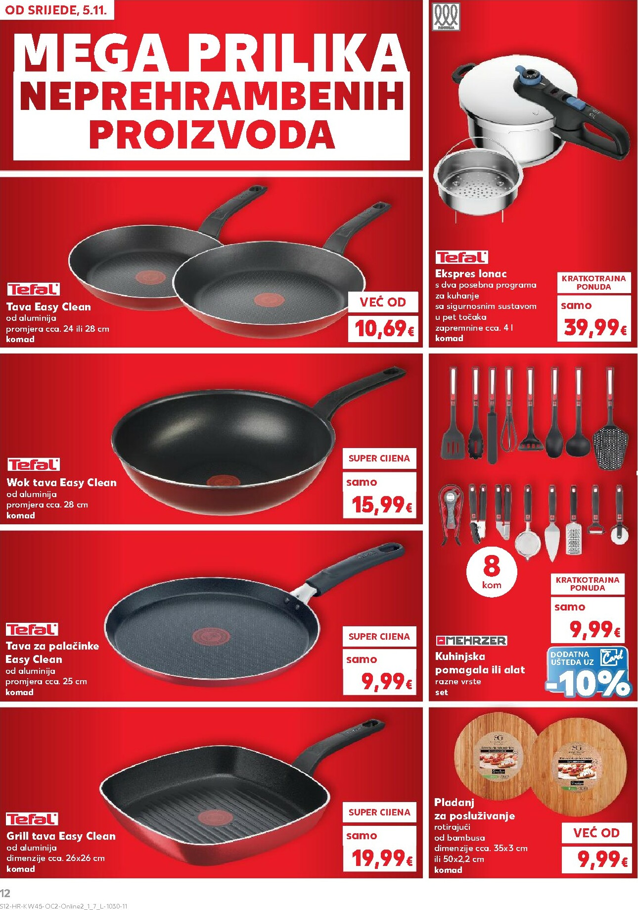 kaufland - Prelistajte katalog Kaufland - Mega Prilika, vrijedi od 05.11. do 11.11. - page: 12