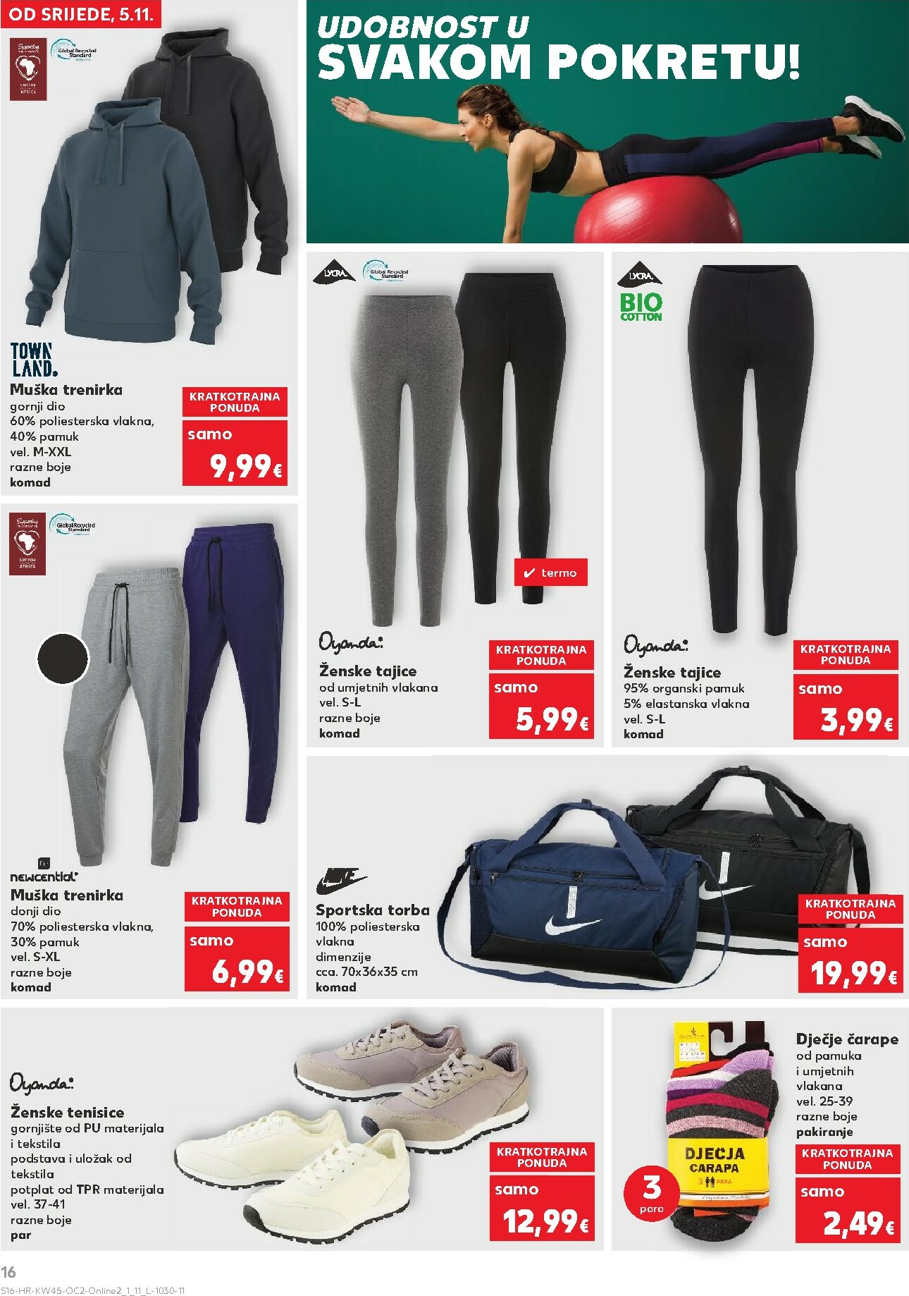 kaufland - Prelistajte katalog Kaufland - Mega Prilika, vrijedi od 05.11. do 11.11. - page: 16