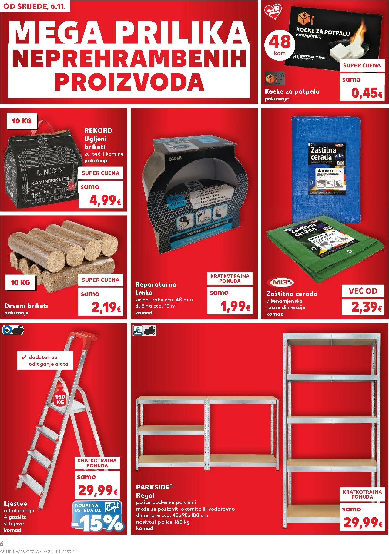 kaufland - Prelistajte katalog Kaufland - Mega Prilika, vrijedi od 05.11. do 11.11. - page: 6