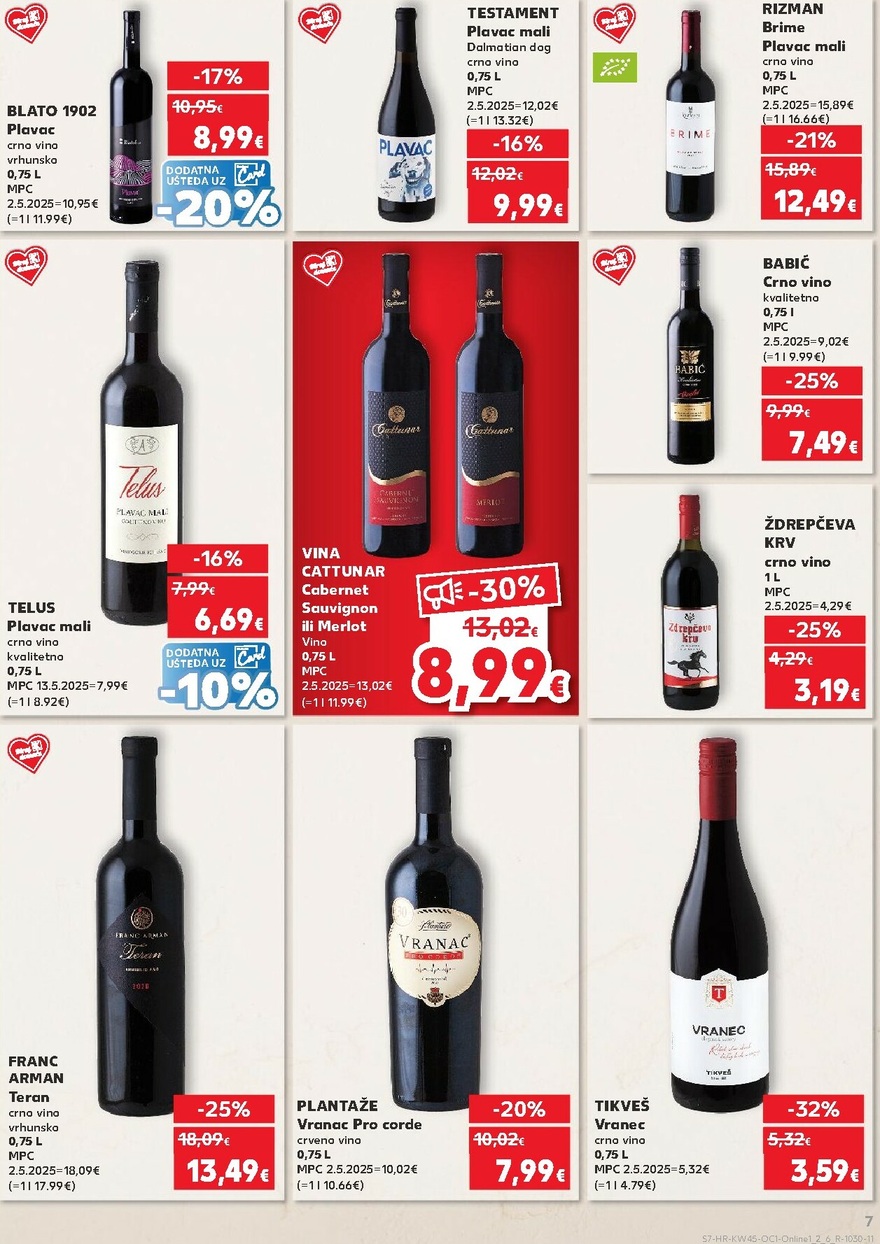 kaufland - Prelistajte katalog Kaufland - Želiš još bogatiju ponudu, vrijedi od 05.11. do 11.11. - page: 7
