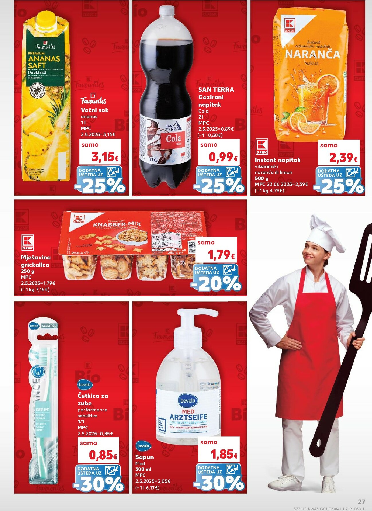 kaufland - Prelistajte katalog Kaufland - Želiš još bogatiju ponudu, vrijedi od 05.11. do 11.11. - page: 27