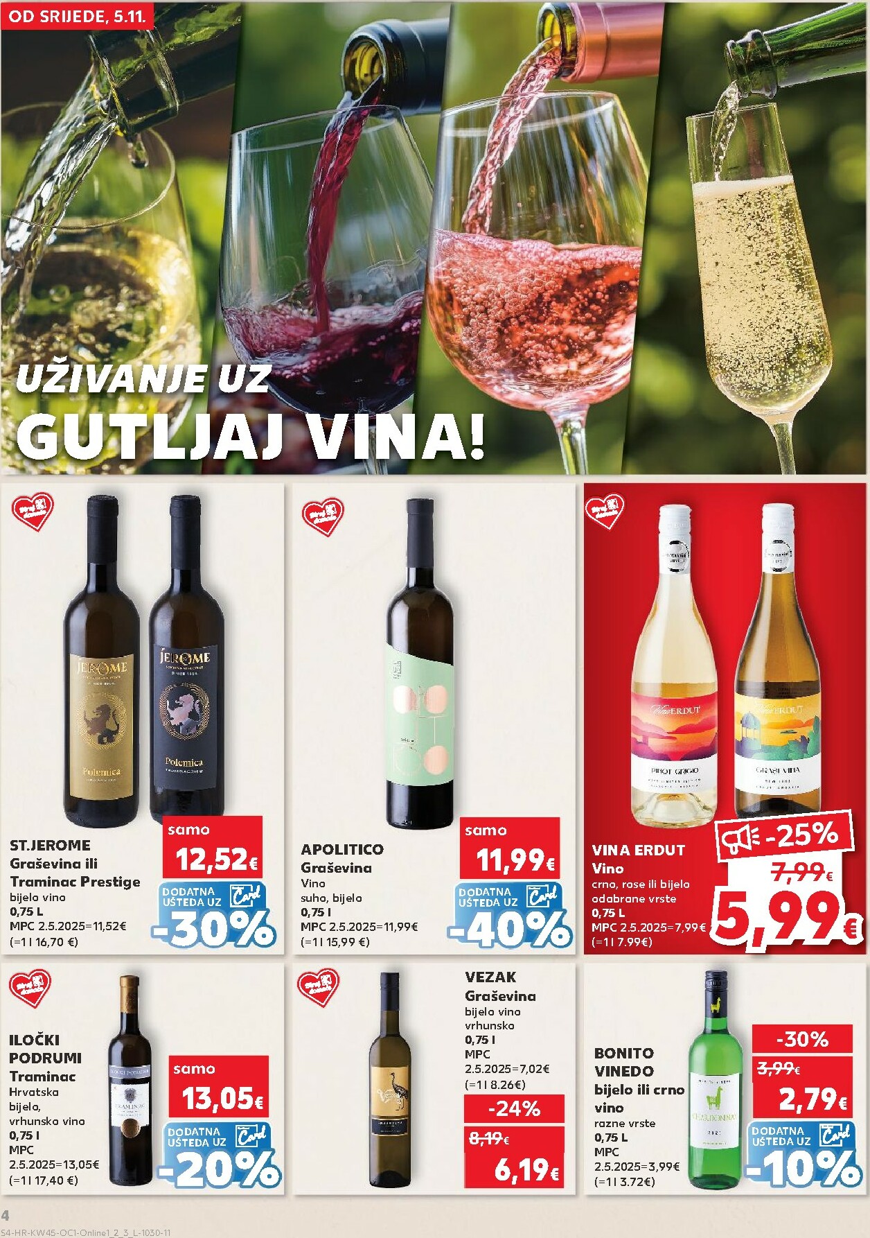 kaufland - Prelistajte katalog Kaufland - Želiš još bogatiju ponudu, vrijedi od 05.11. do 11.11. - page: 4