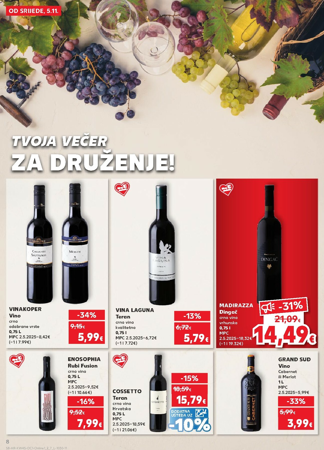 kaufland - Prelistajte katalog Kaufland - Želiš još bogatiju ponudu, vrijedi od 05.11. do 11.11. - page: 8