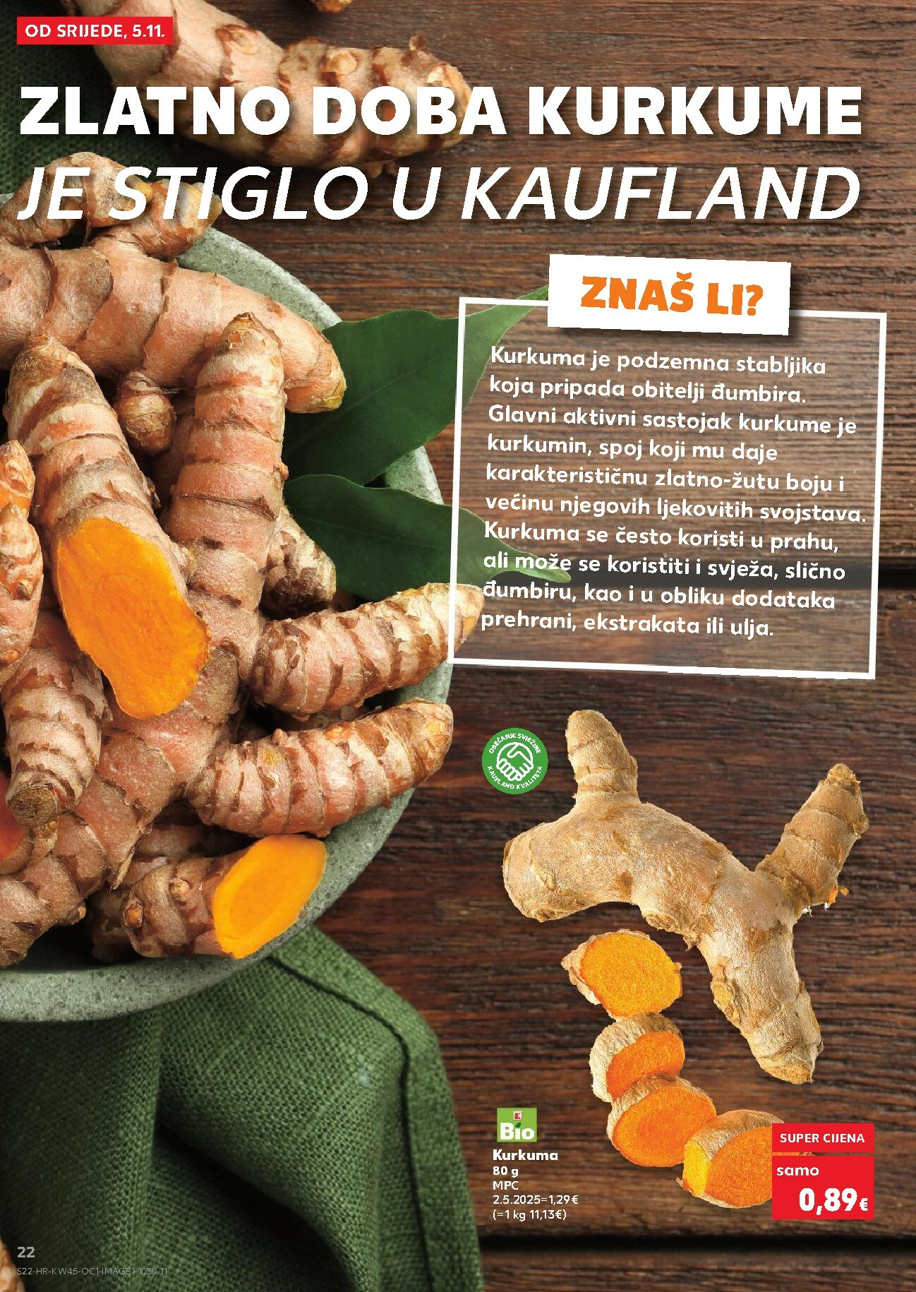 kaufland - Prelistajte katalog Kaufland - Želiš još bogatiju ponudu, vrijedi od 05.11. do 11.11. - page: 22