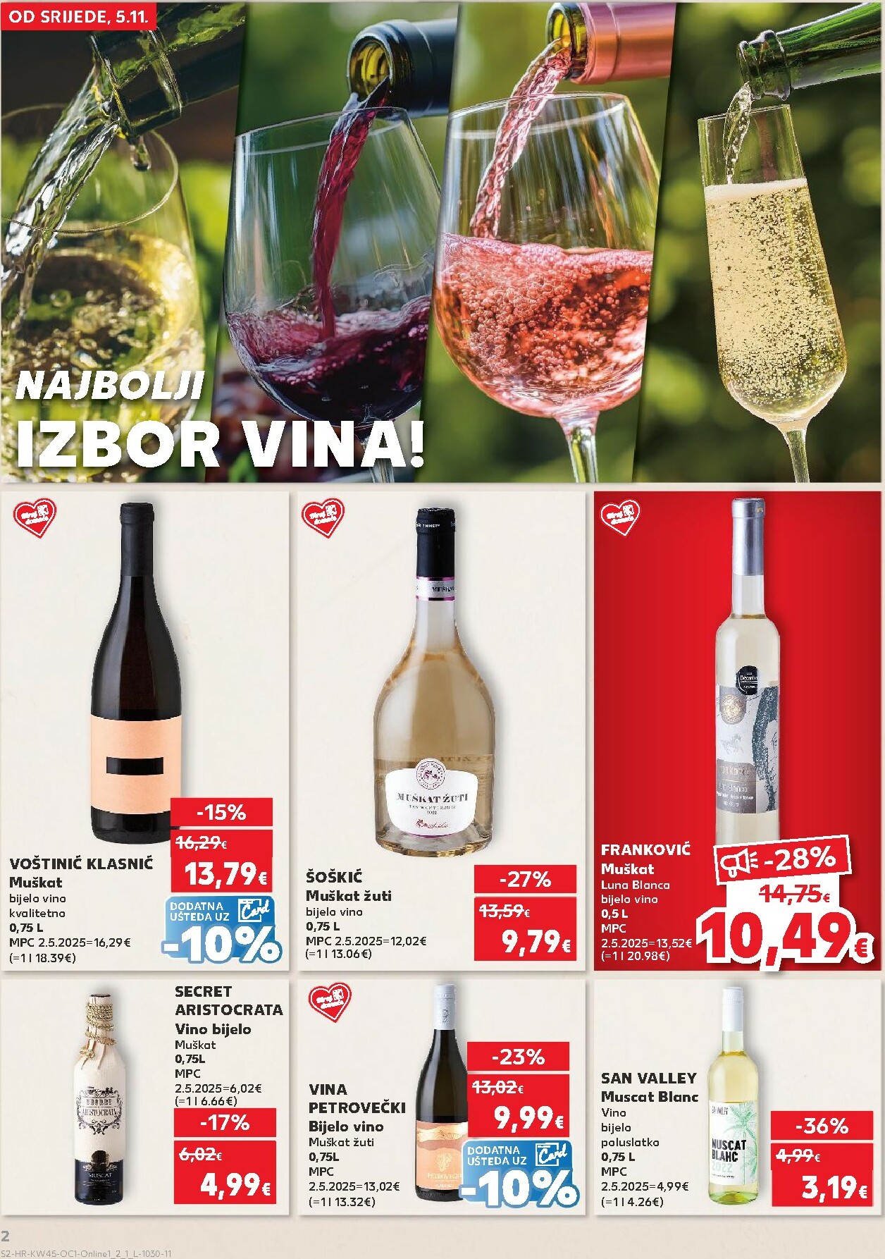 kaufland - Prelistajte katalog Kaufland - Želiš još bogatiju ponudu, vrijedi od 05.11. do 11.11. - page: 2