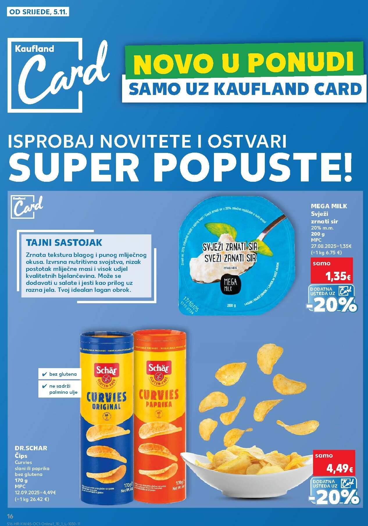 kaufland - Prelistajte katalog Kaufland - Želiš još bogatiju ponudu, vrijedi od 05.11. do 11.11. - page: 16