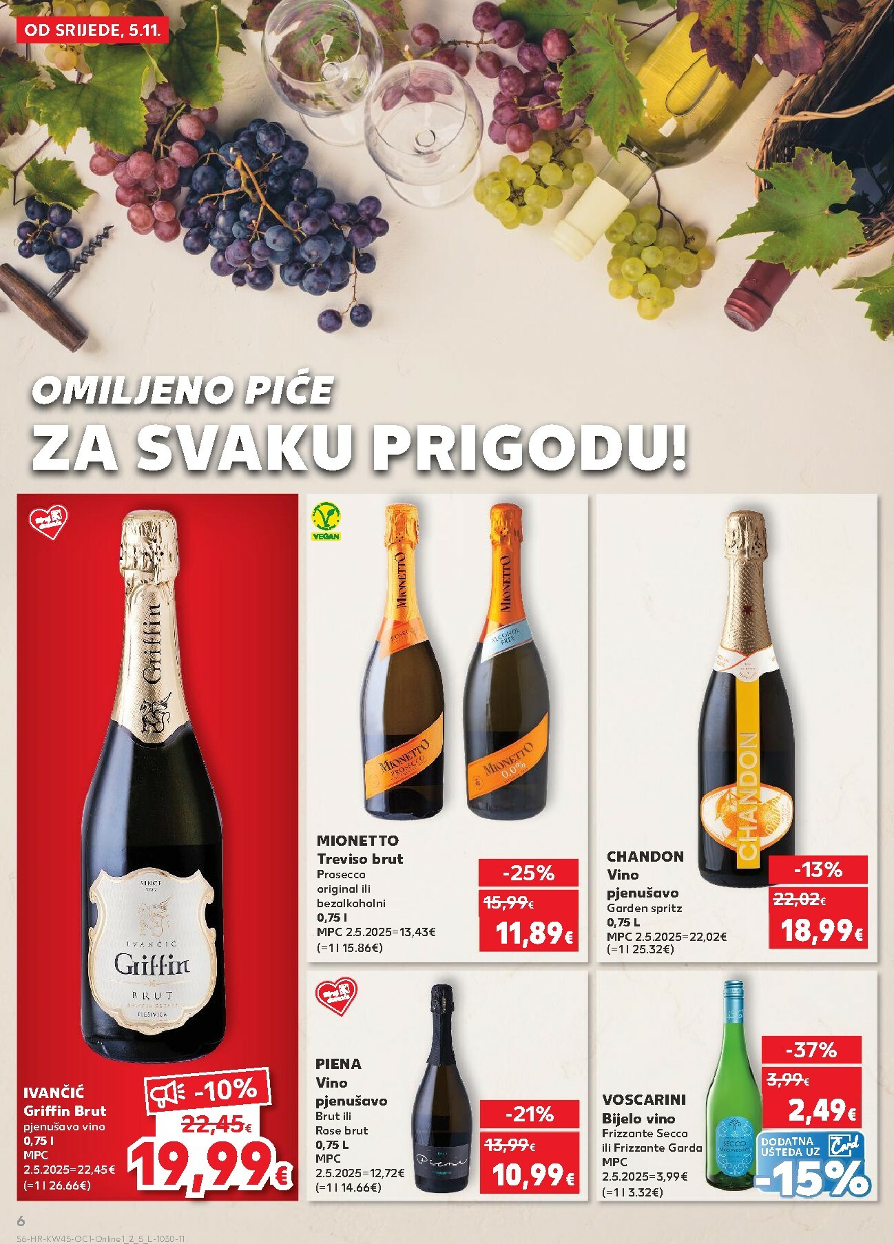 kaufland - Prelistajte katalog Kaufland - Želiš još bogatiju ponudu, vrijedi od 05.11. do 11.11. - page: 6