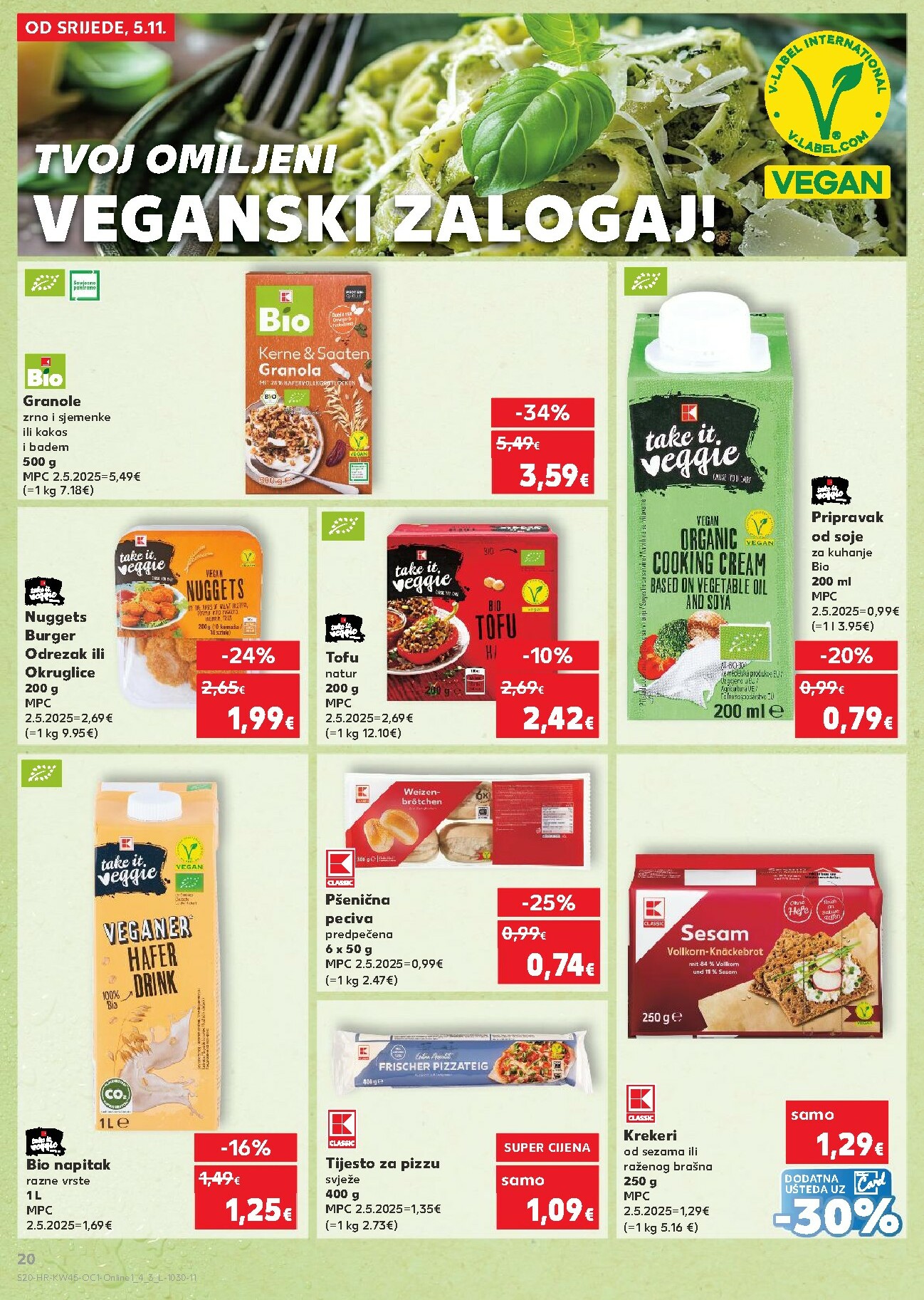 kaufland - Prelistajte katalog Kaufland - Želiš još bogatiju ponudu, vrijedi od 05.11. do 11.11. - page: 20
