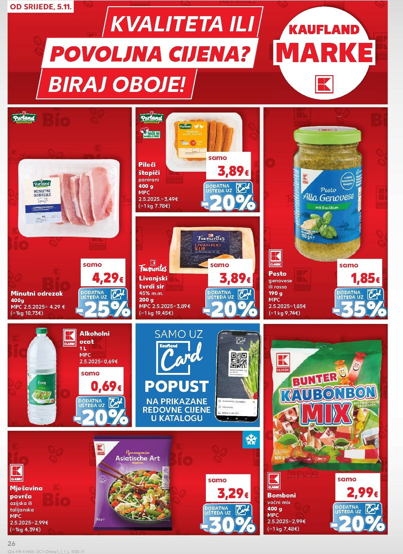 kaufland - Prelistajte katalog Kaufland - Želiš još bogatiju ponudu, vrijedi od 05.11. do 11.11. - page: 26