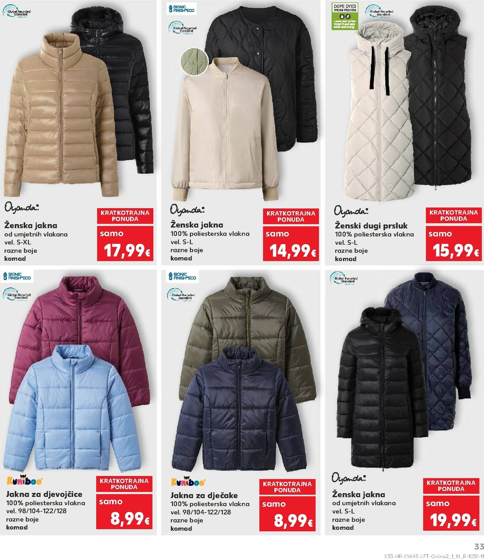 kaufland - Prelistajte katalog Kaufland, vrijedi od 05.11. do 11.11. - page: 33