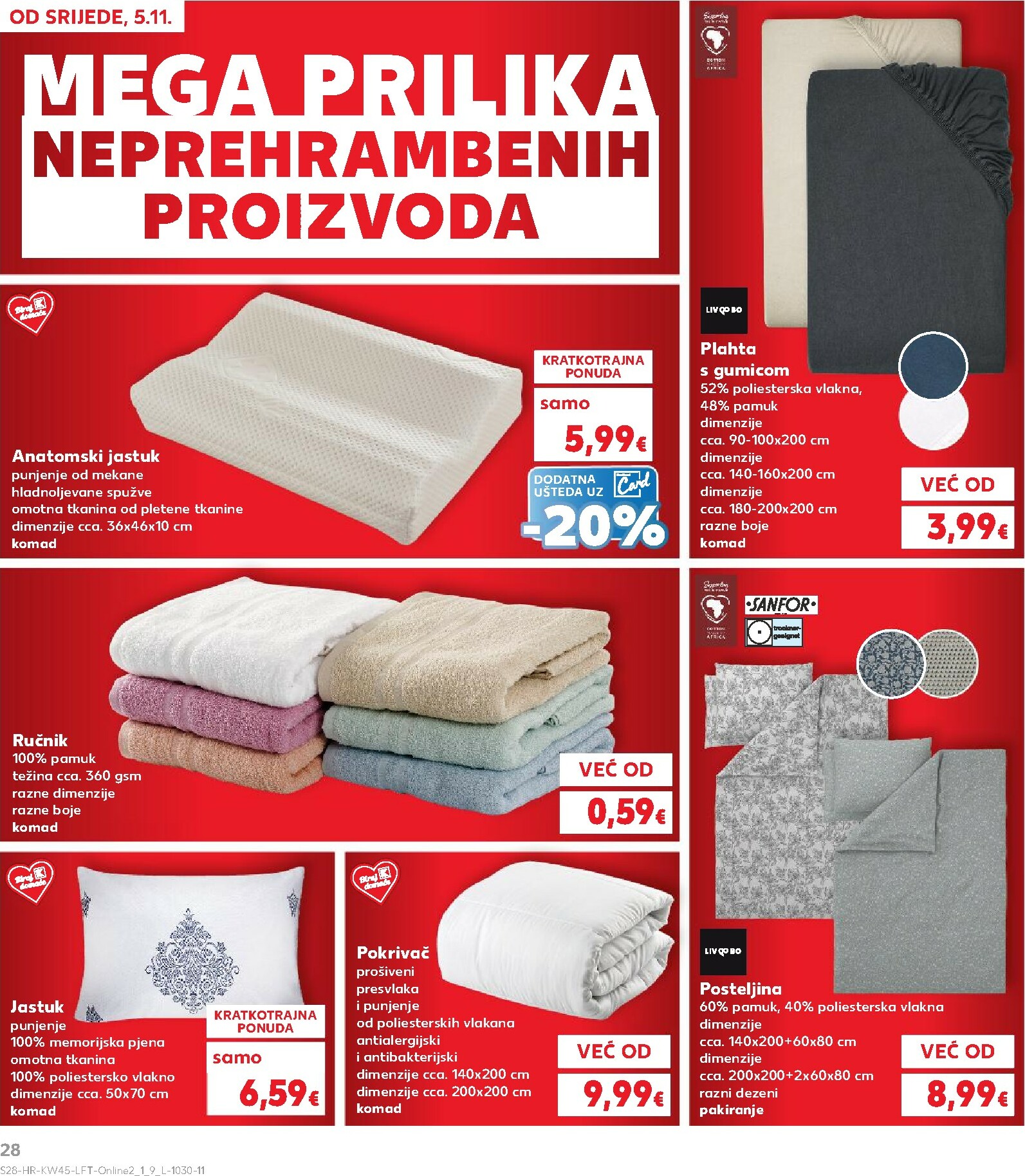 kaufland - Prelistajte katalog Kaufland, vrijedi od 05.11. do 11.11. - page: 28