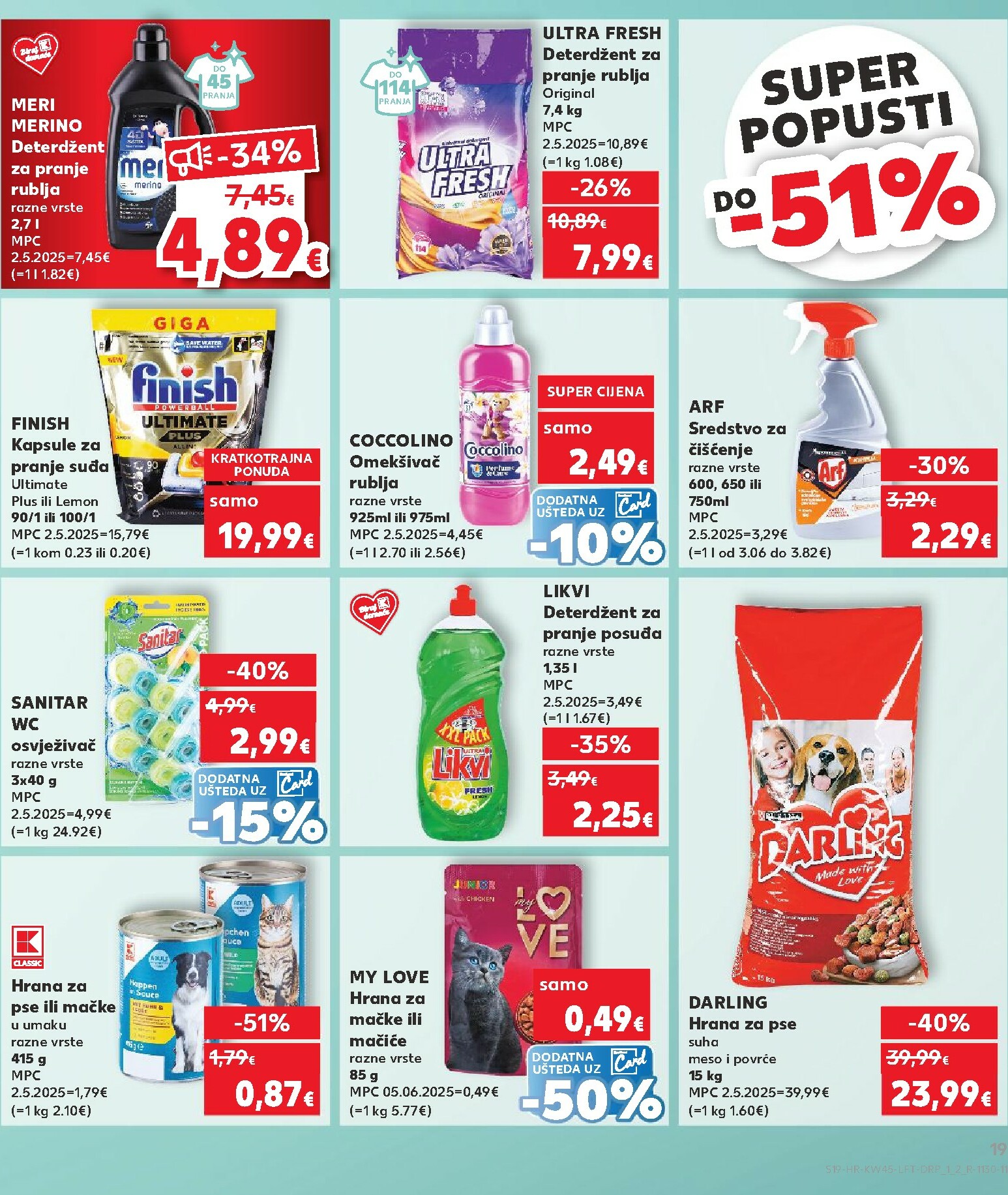 kaufland - Prelistajte katalog Kaufland, vrijedi od 05.11. do 11.11. - page: 19