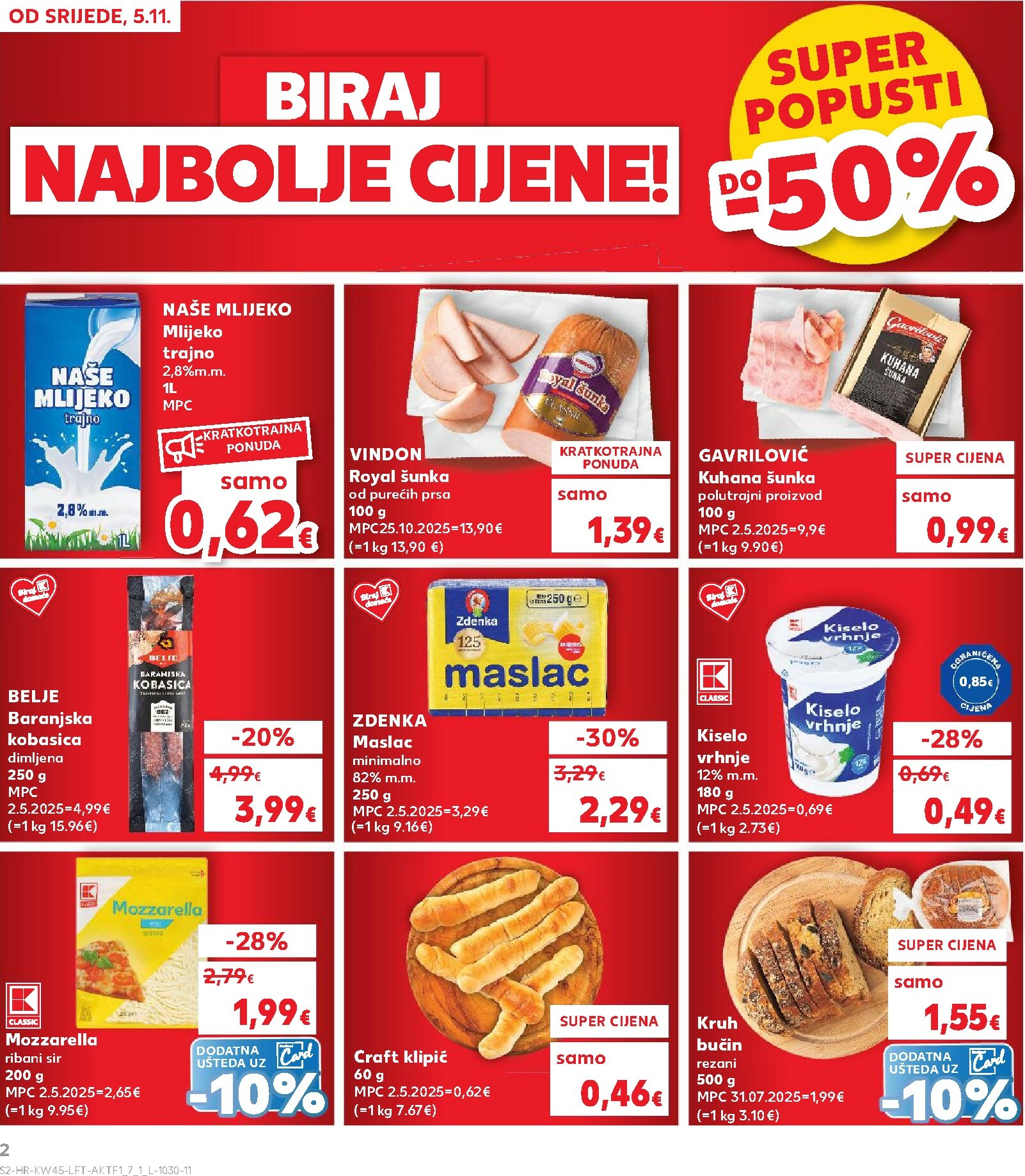 kaufland - Prelistajte katalog Kaufland, vrijedi od 05.11. do 11.11. - page: 2