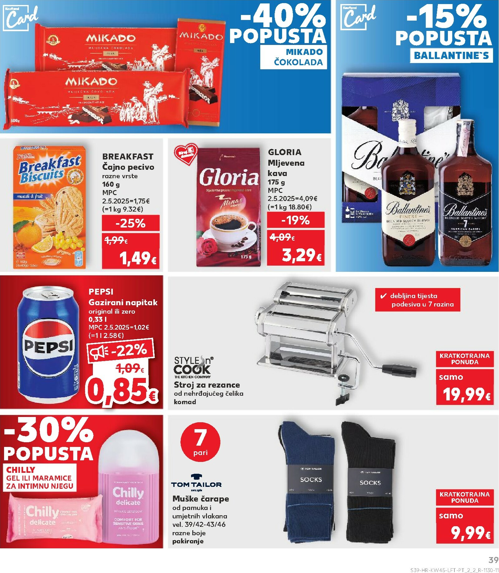 kaufland - Prelistajte katalog Kaufland, vrijedi od 05.11. do 11.11. - page: 39