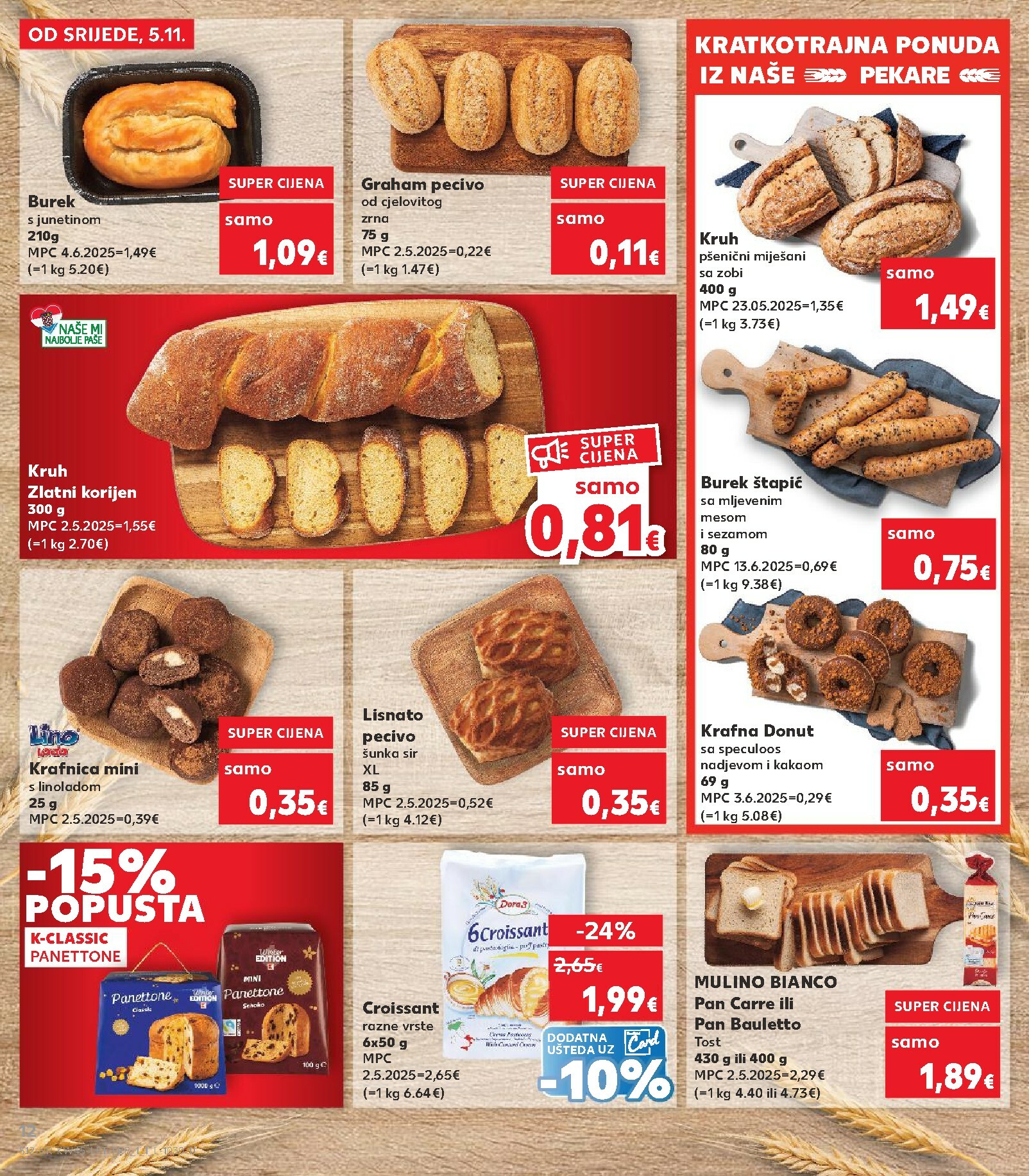 kaufland - Prelistajte katalog Kaufland, vrijedi od 05.11. do 11.11. - page: 12
