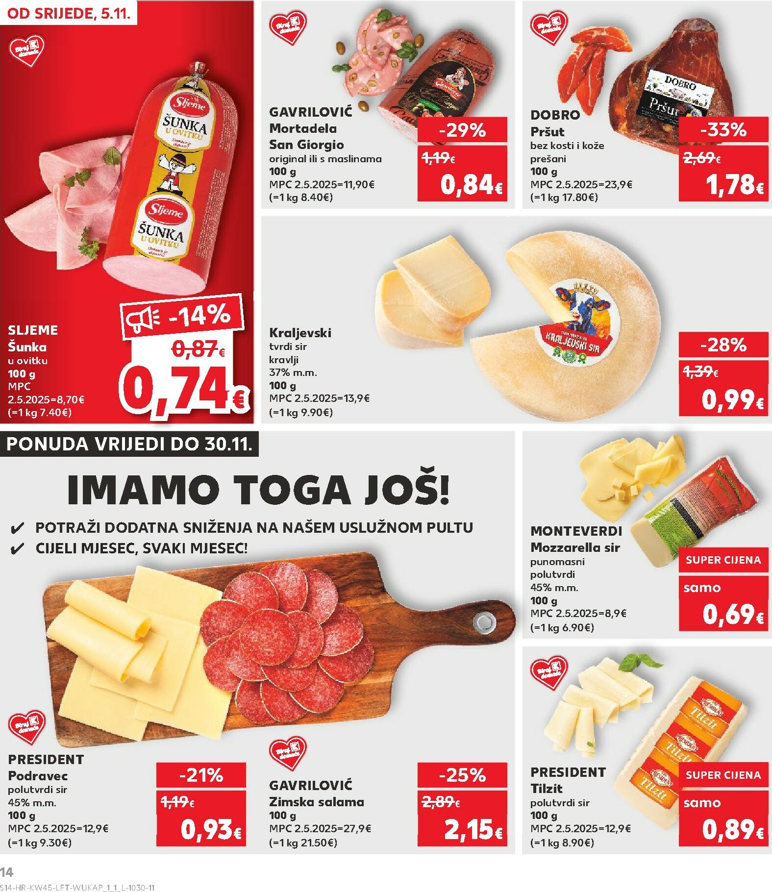kaufland - Prelistajte katalog Kaufland, vrijedi od 05.11. do 11.11. - page: 14