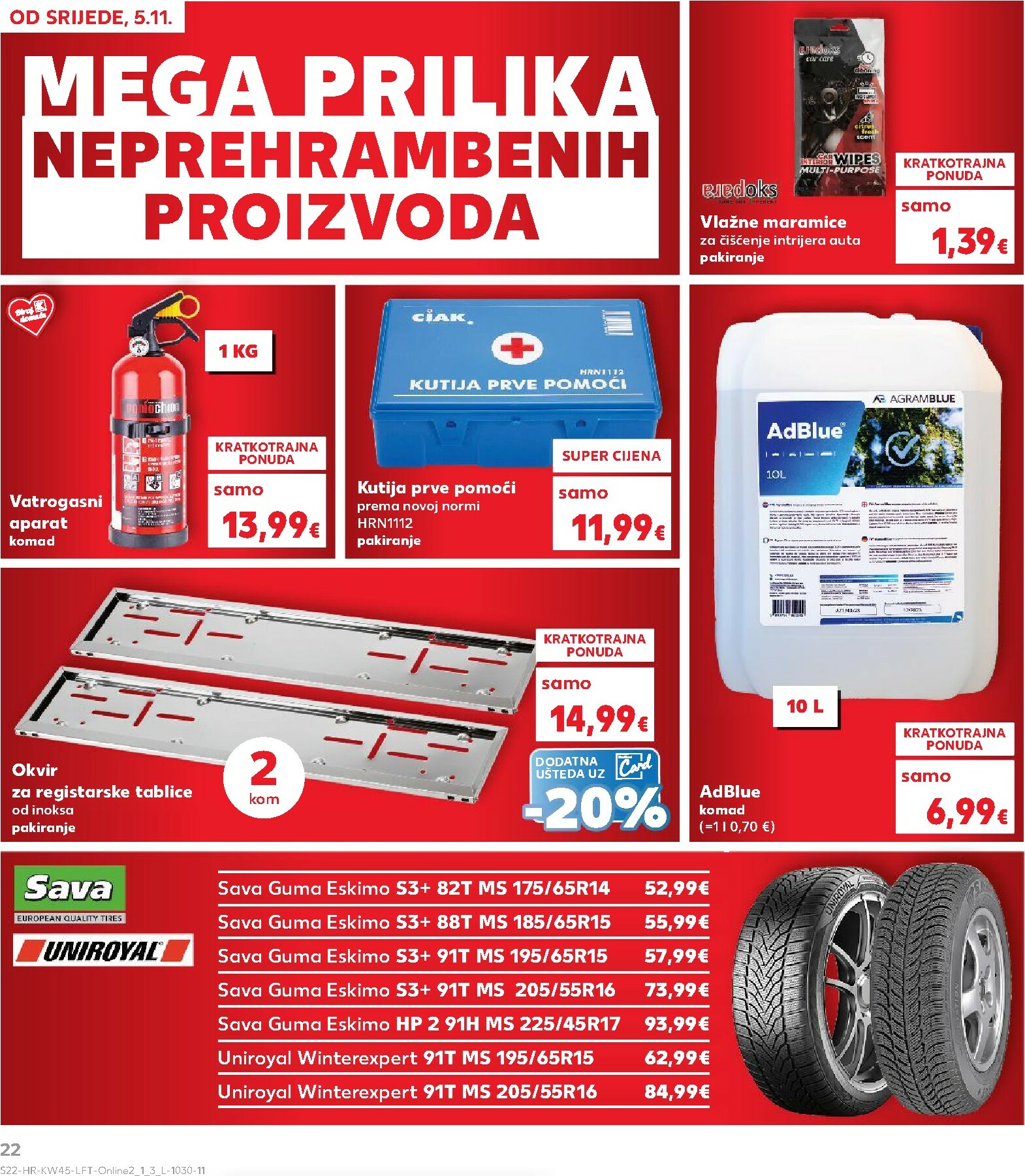 kaufland - Prelistajte katalog Kaufland, vrijedi od 05.11. do 11.11. - page: 22