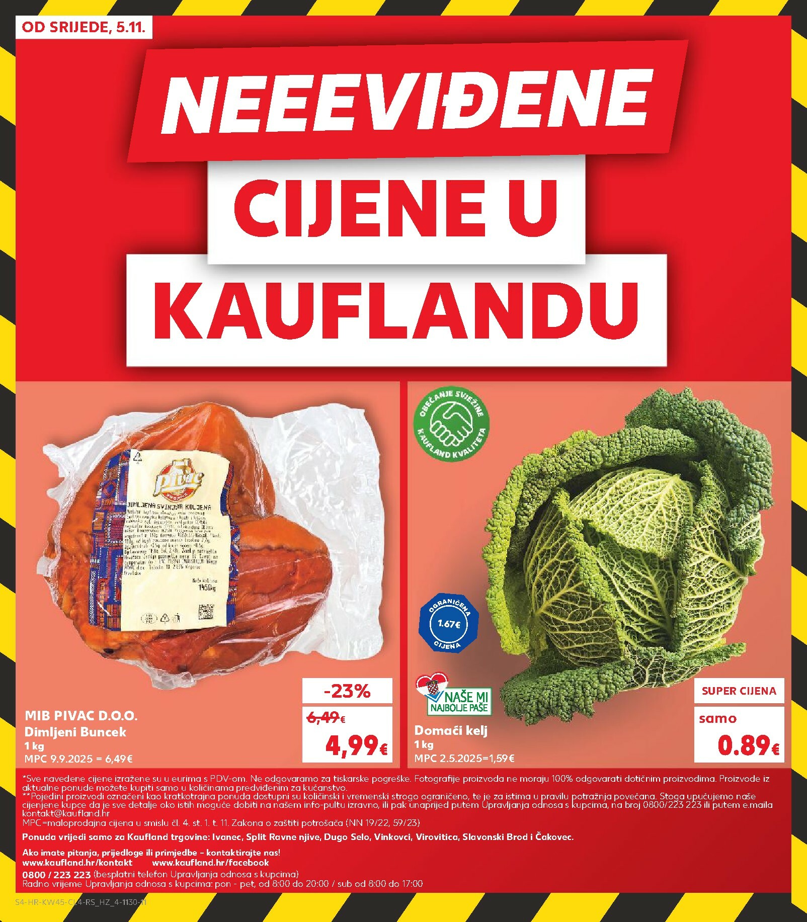 kaufland - Prelistajte katalog Kaufland - Cijene, vrijedi od 05.11. do 11.11. - page: 4