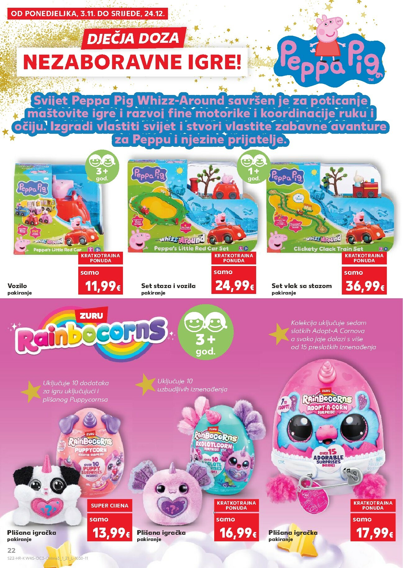 kaufland - Prelistajte katalog Kaufland - Veseli Božić, vrijedi od 03.11. do 24.12. - page: 22