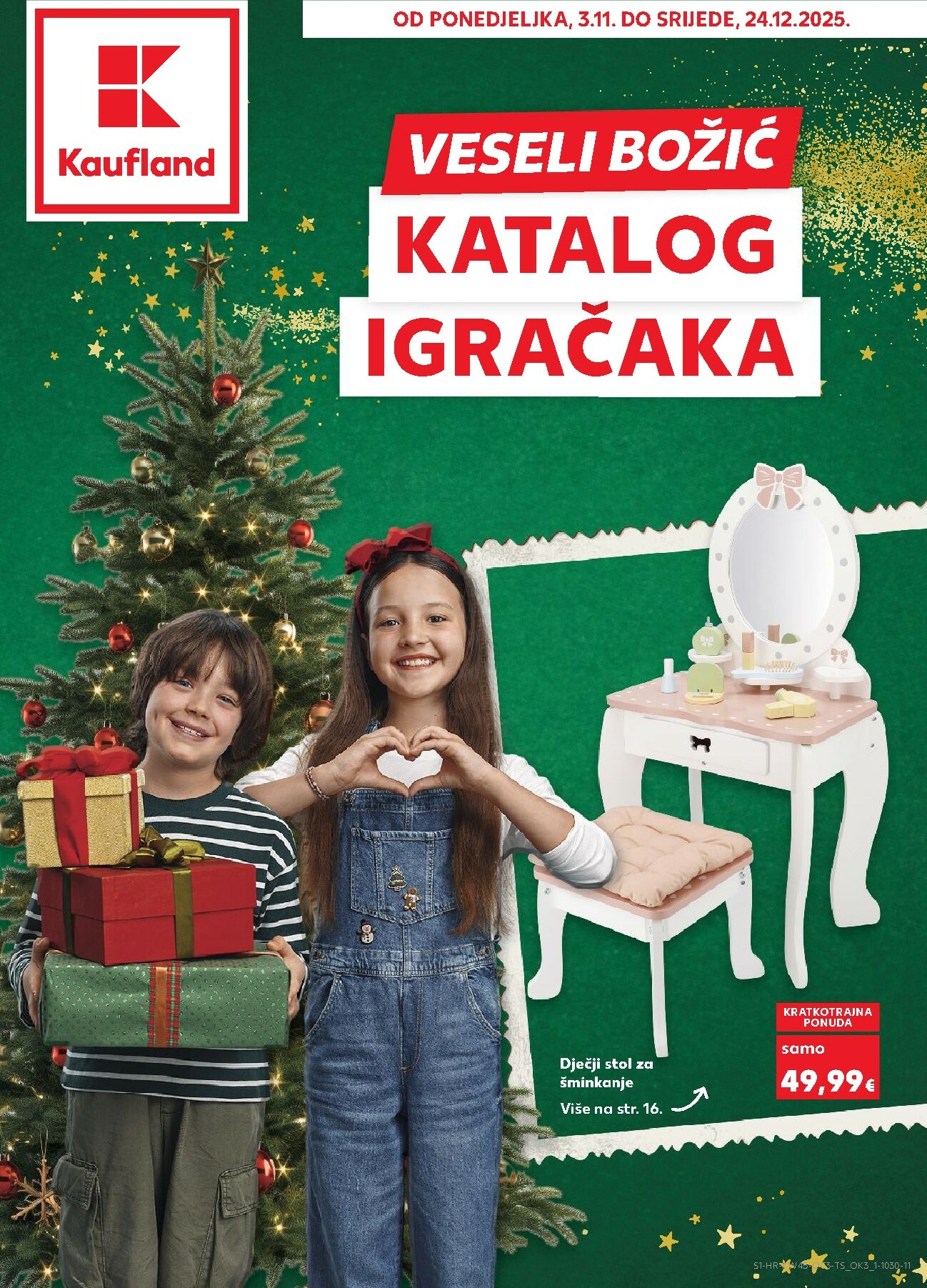 kaufland - Prelistajte katalog Kaufland - Veseli Božić, vrijedi od 03.11. do 24.12.