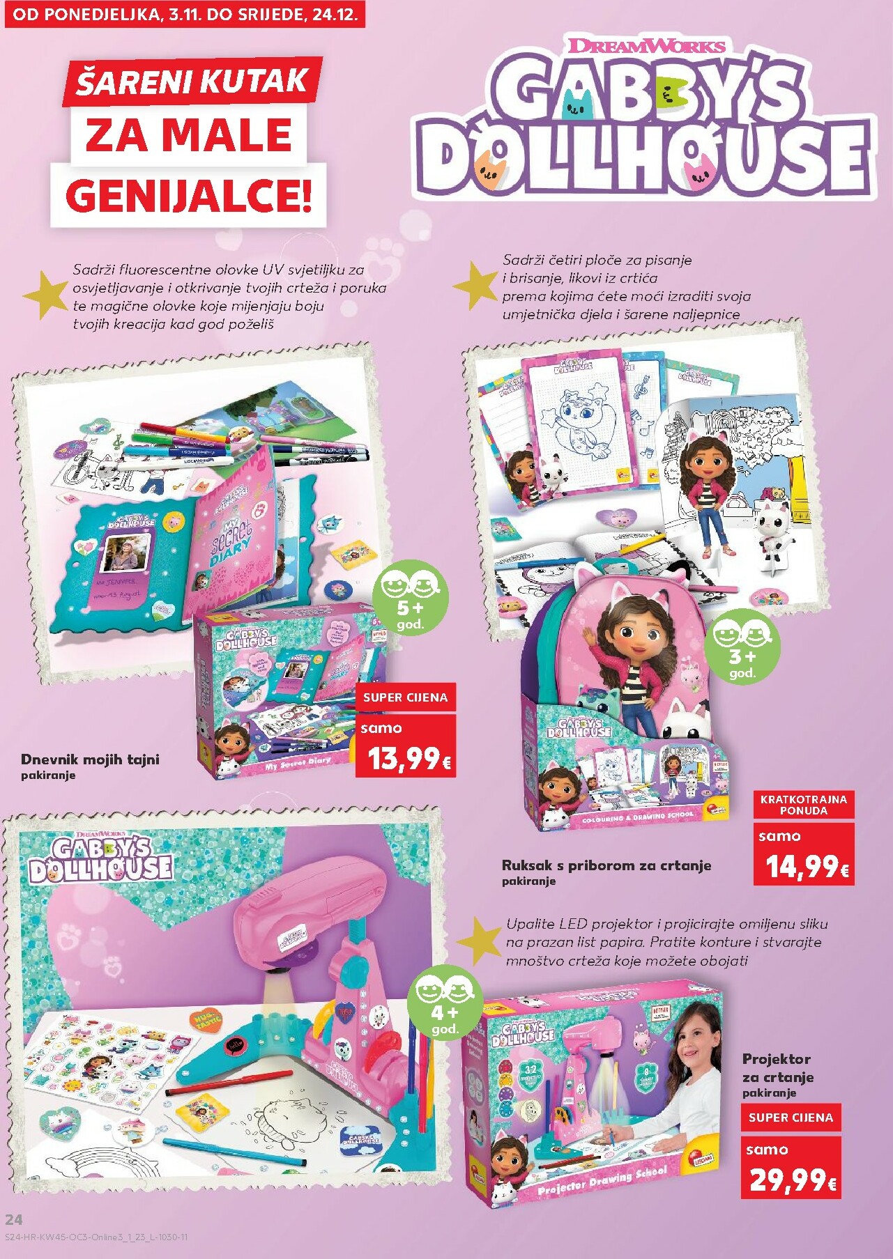 kaufland - Prelistajte katalog Kaufland - Veseli Božić, vrijedi od 03.11. do 24.12. - page: 24