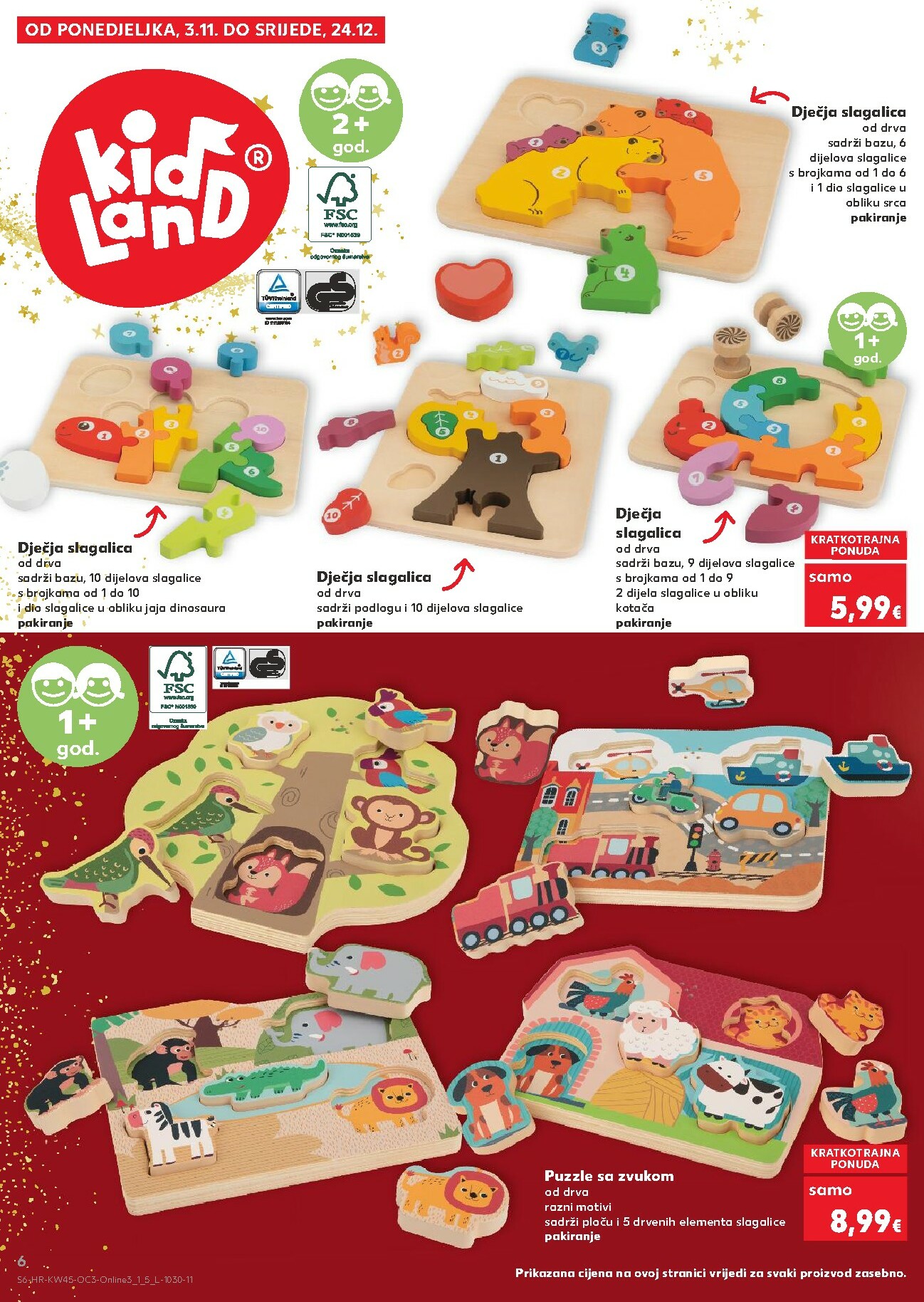 kaufland - Prelistajte katalog Kaufland - Veseli Božić, vrijedi od 03.11. do 24.12. - page: 6