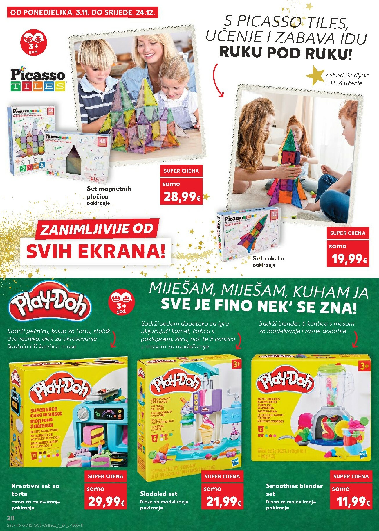 kaufland - Prelistajte katalog Kaufland - Veseli Božić, vrijedi od 03.11. do 24.12. - page: 28