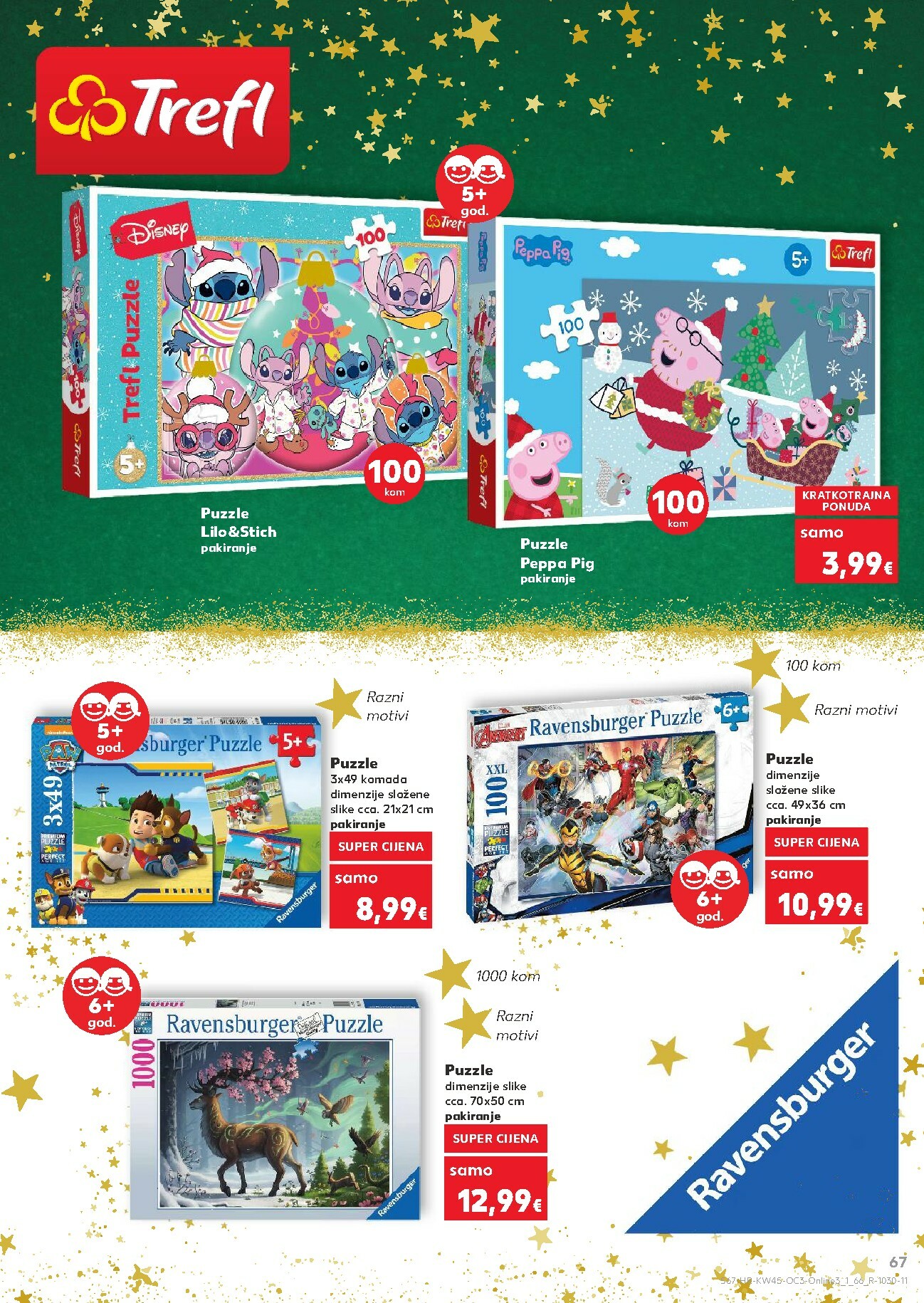 kaufland - Prelistajte katalog Kaufland - Veseli Božić, vrijedi od 03.11. do 24.12. - page: 67