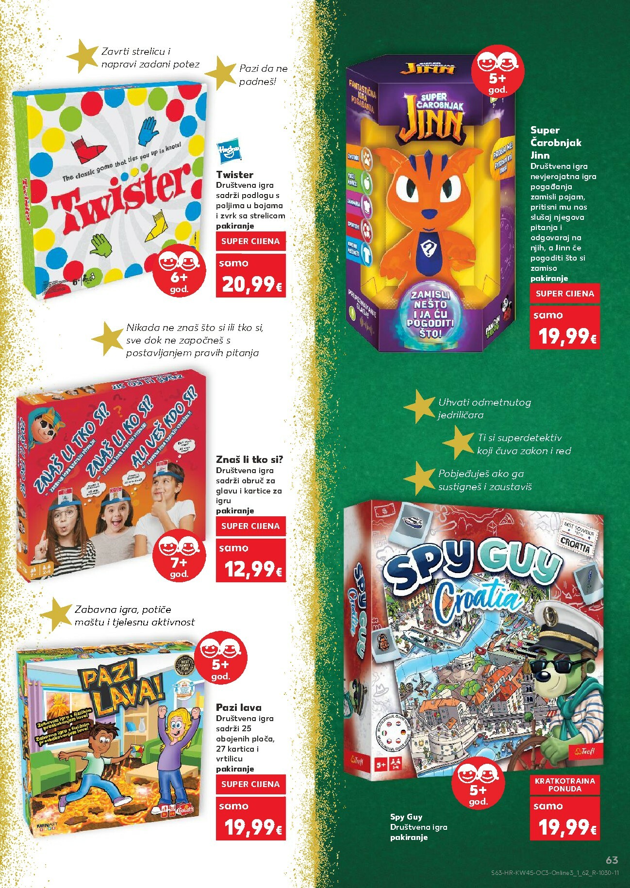 kaufland - Prelistajte katalog Kaufland - Veseli Božić, vrijedi od 03.11. do 24.12. - page: 63