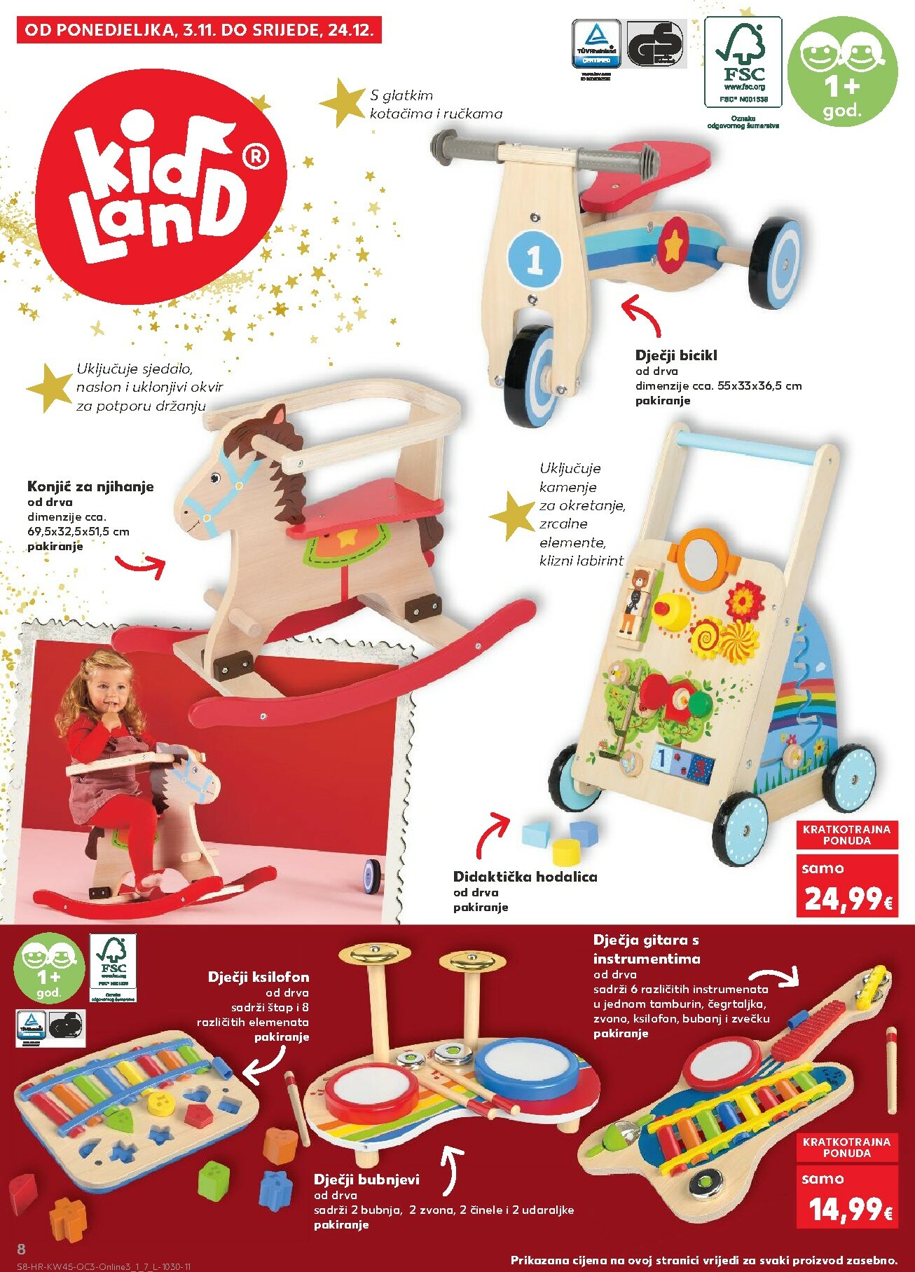 kaufland - Prelistajte katalog Kaufland - Veseli Božić, vrijedi od 03.11. do 24.12. - page: 8