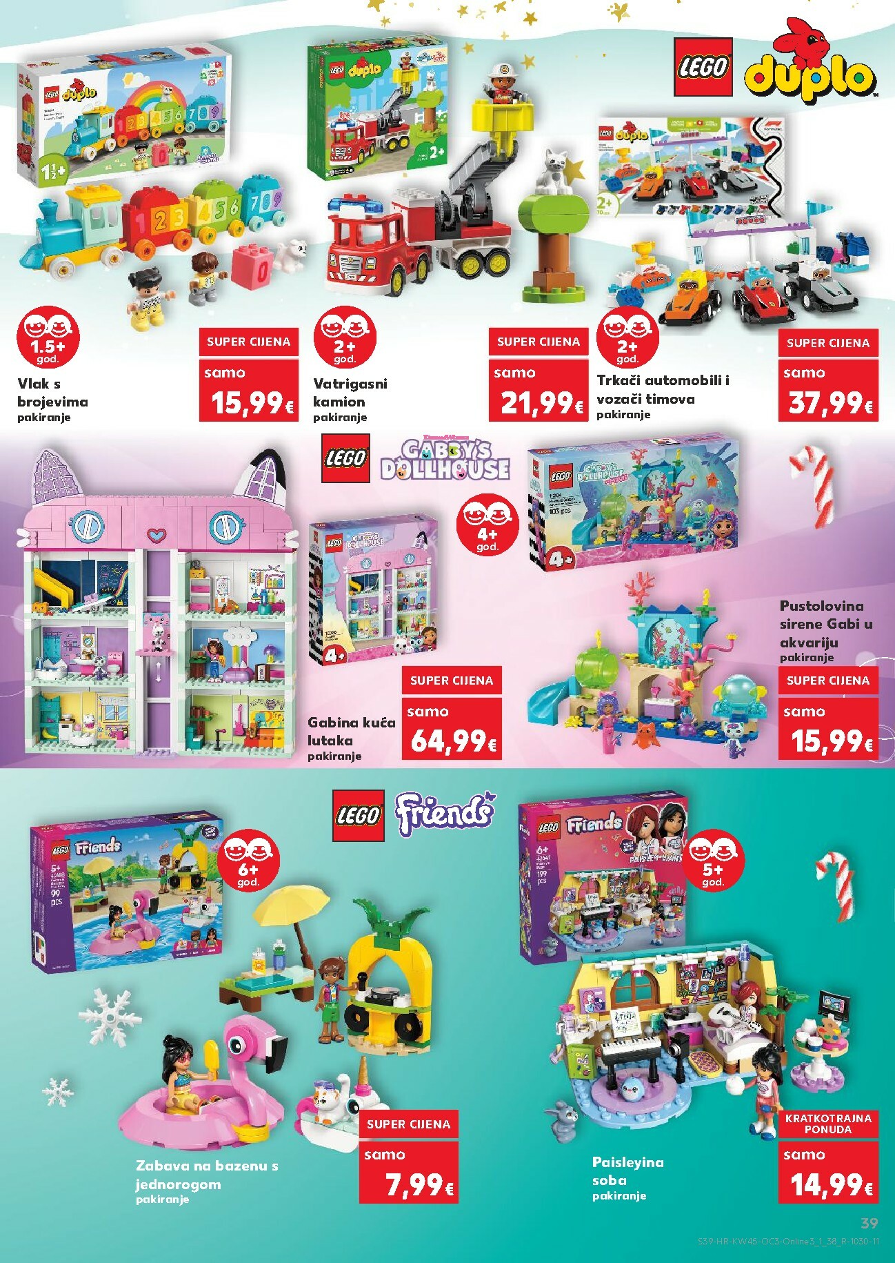 kaufland - Prelistajte katalog Kaufland - Veseli Božić, vrijedi od 03.11. do 24.12. - page: 39