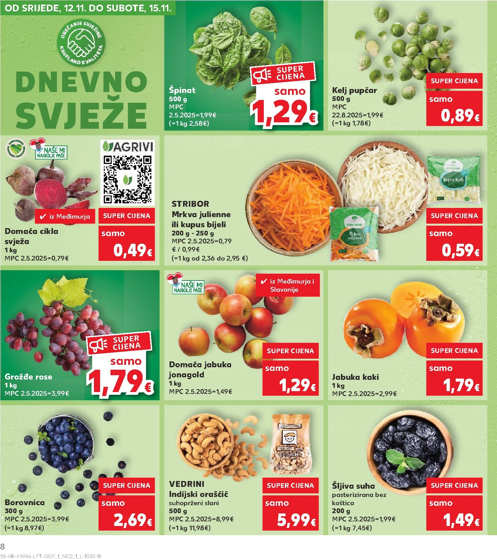 kaufland - Prelistajte katalog Kaufland, vrijedi od 12.11. do 18.11. - page: 8