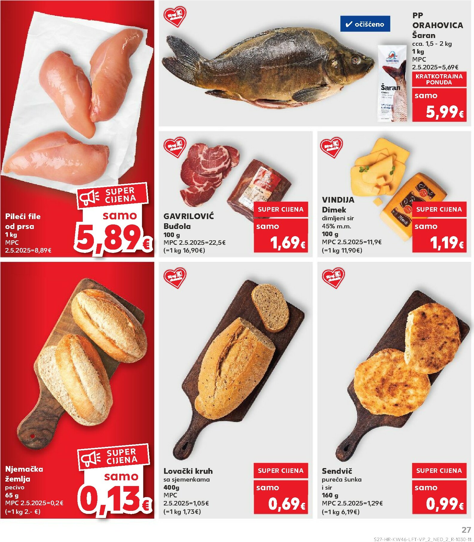 kaufland - Prelistajte katalog Kaufland, vrijedi od 12.11. do 18.11. - page: 27