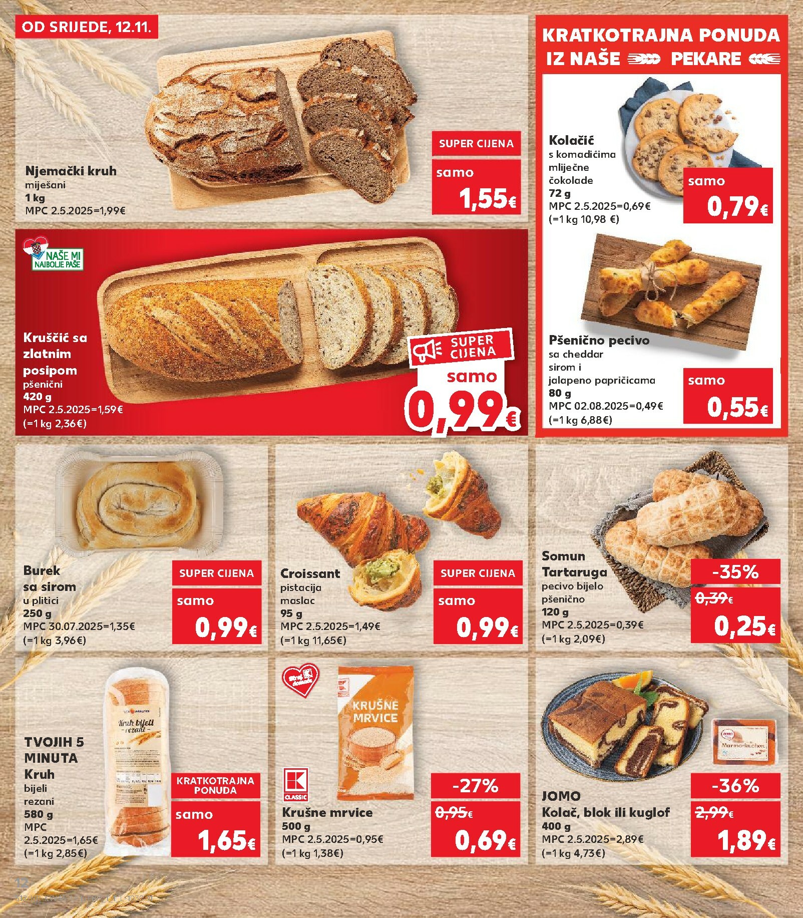 kaufland - Prelistajte katalog Kaufland, vrijedi od 12.11. do 18.11. - page: 12