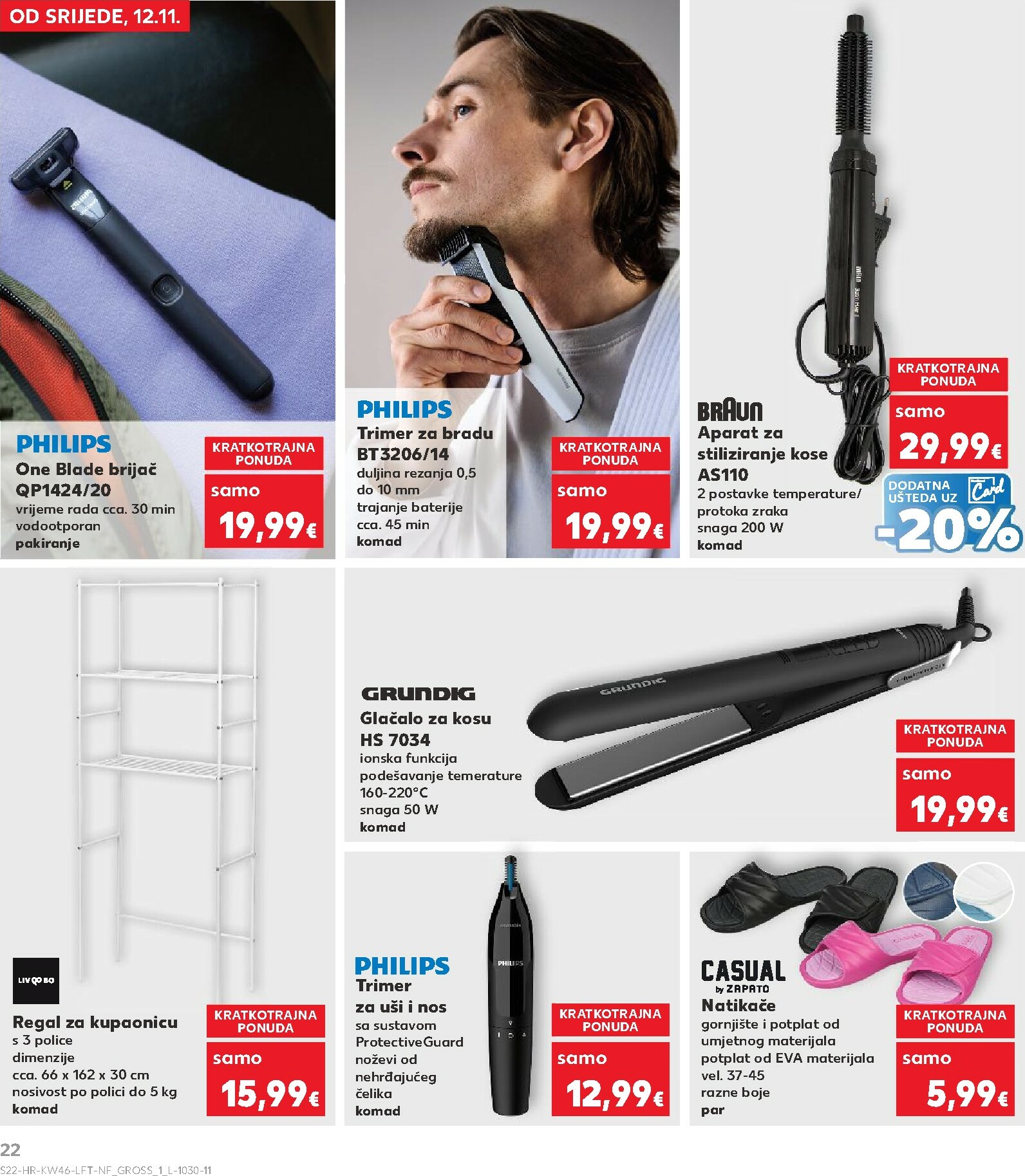 kaufland - Prelistajte katalog Kaufland, vrijedi od 12.11. do 18.11. - page: 22