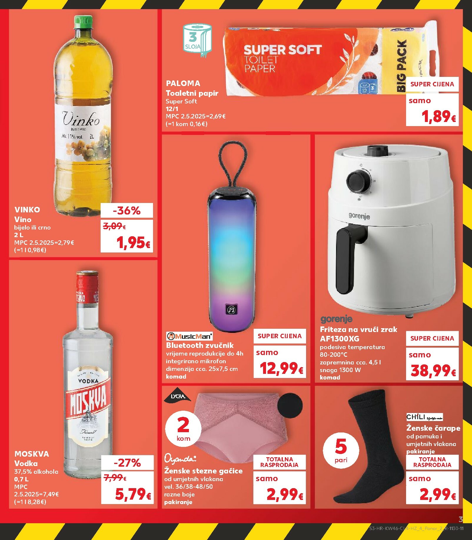 kaufland - Prelistajte katalog Kaufland - Cijene, vrijedi od 12.11. do 18.11. - page: 3