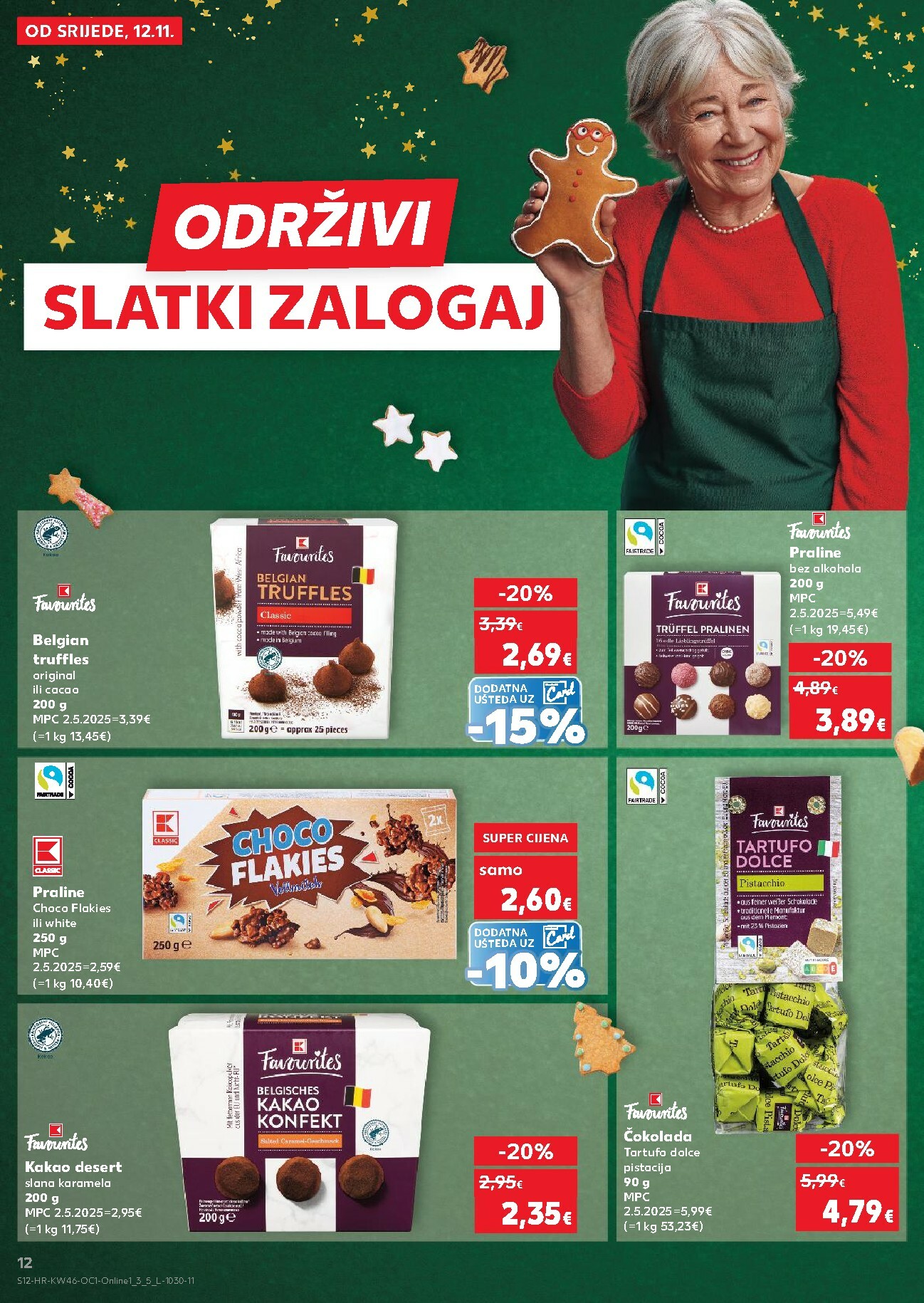 kaufland - Prelistajte katalog Kaufland - Osvoji karte, vrijedi od 12.11. do 17.11. - page: 12