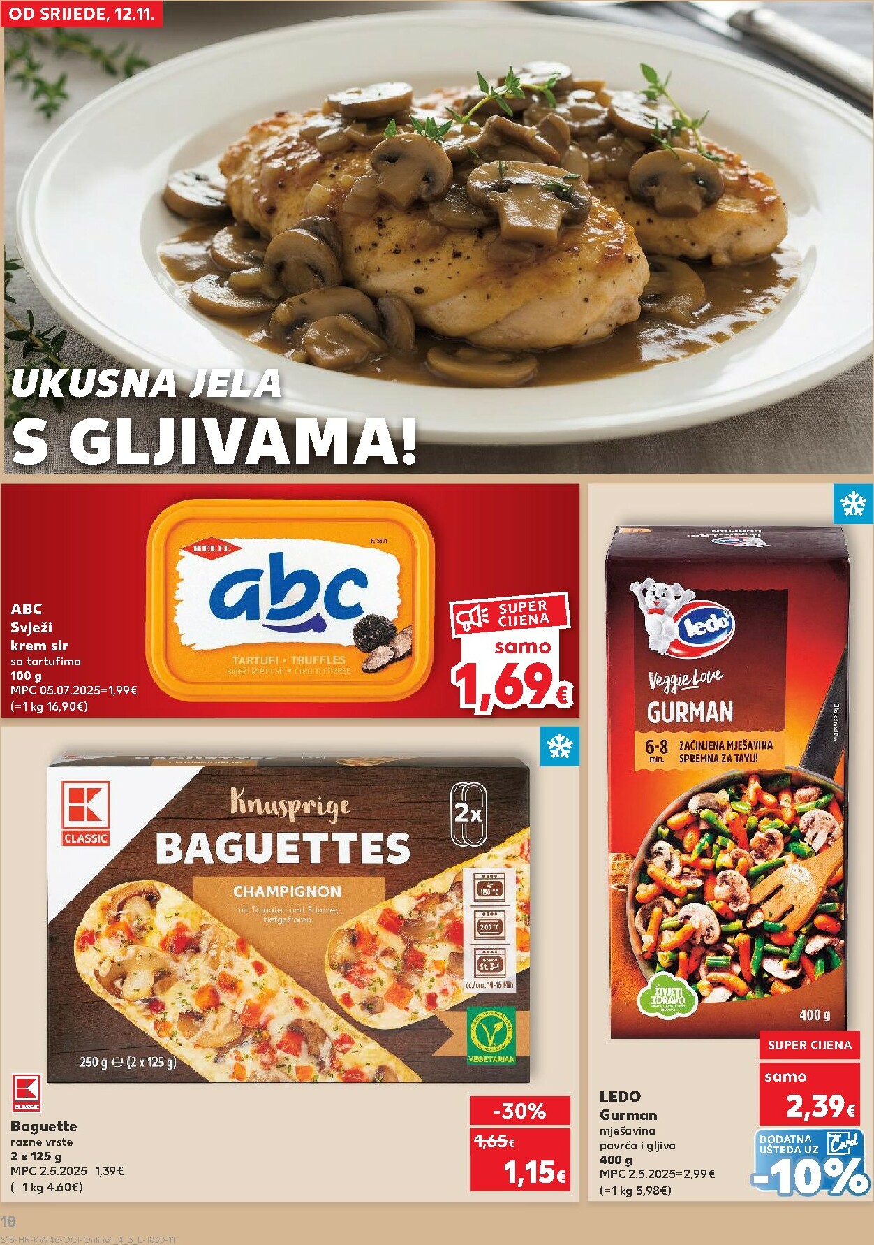 kaufland - Prelistajte katalog Kaufland - Osvoji karte, vrijedi od 12.11. do 17.11. - page: 18