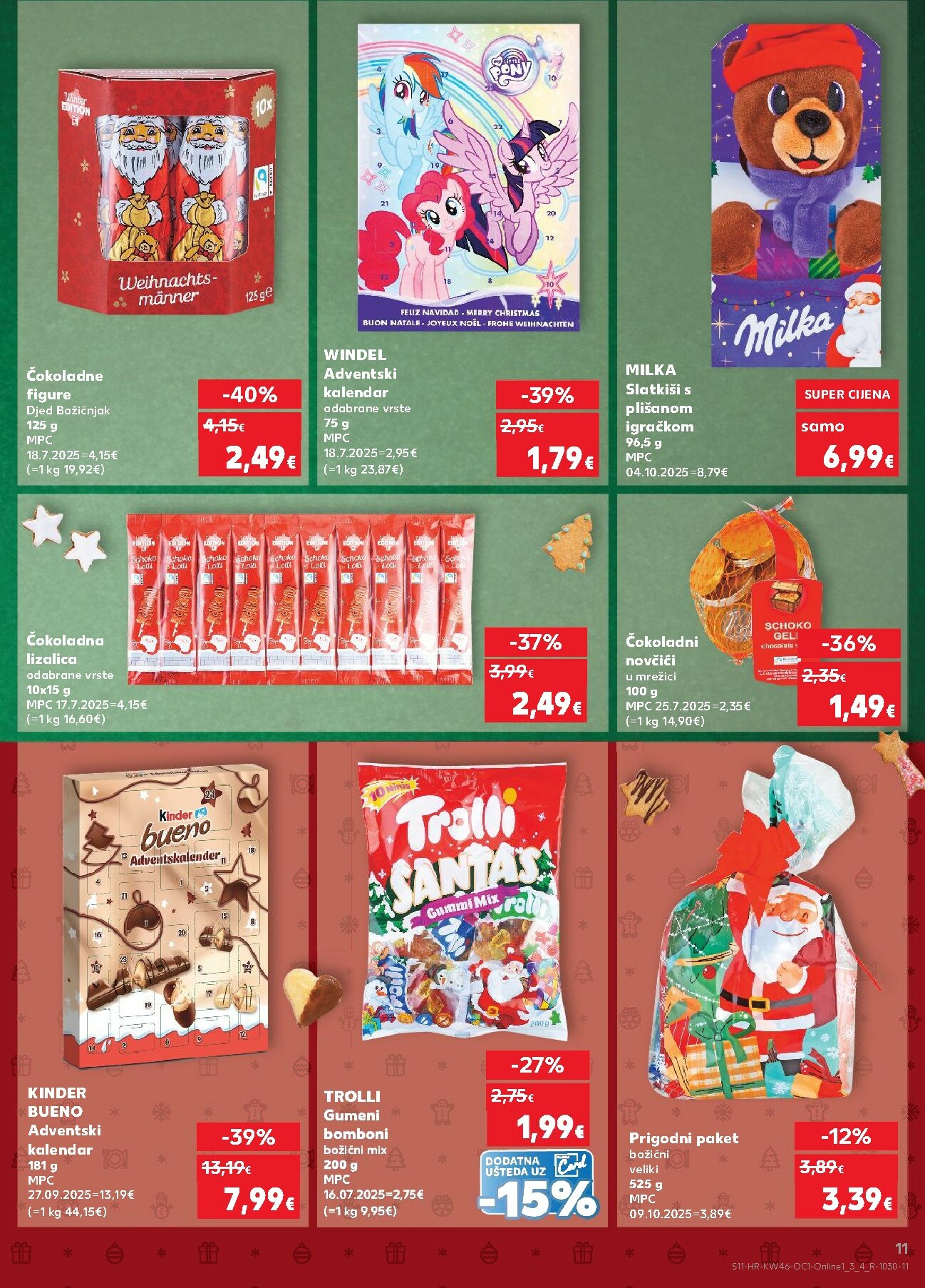 kaufland - Prelistajte katalog Kaufland - Osvoji karte, vrijedi od 12.11. do 17.11. - page: 11