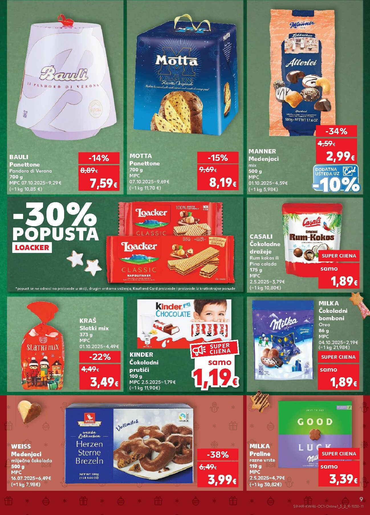 kaufland - Prelistajte katalog Kaufland - Osvoji karte, vrijedi od 12.11. do 17.11. - page: 9